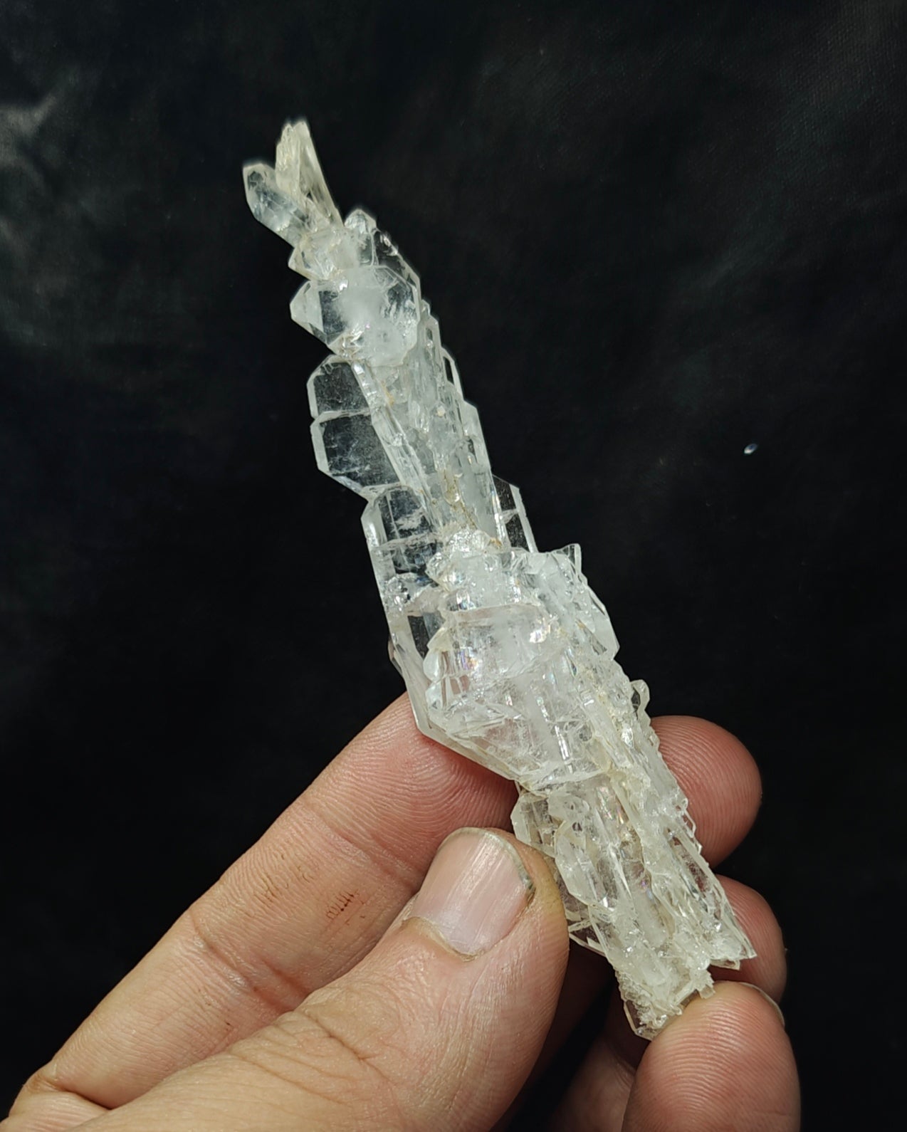 Natural faden quartz crystal 21 grams