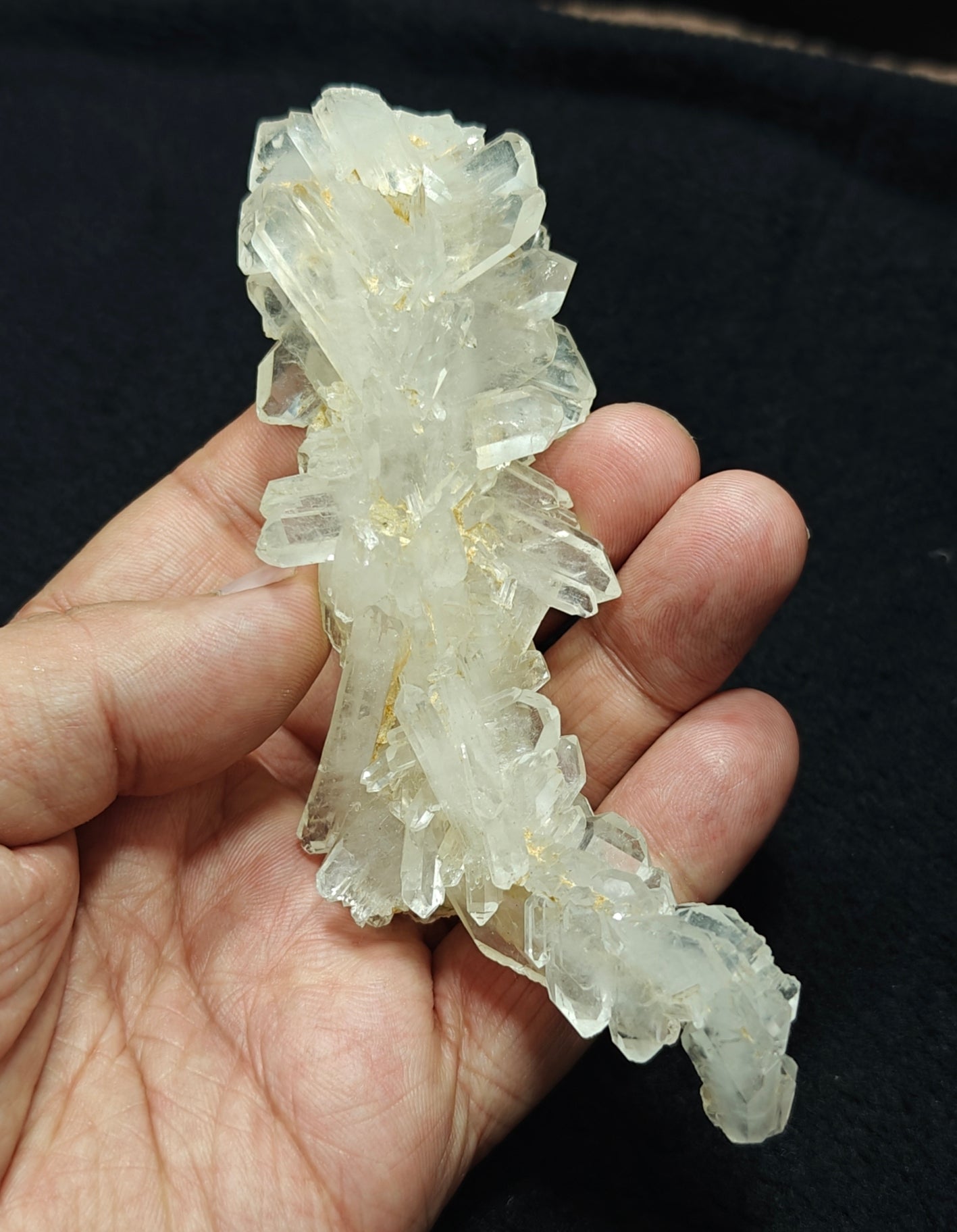 An amazing high quality aesthetic specimen of terminated Quartz Crystal 108 grams