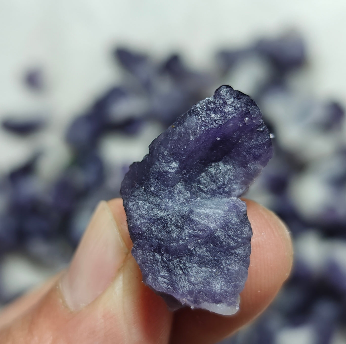 Purple scapolite collection 190 grams