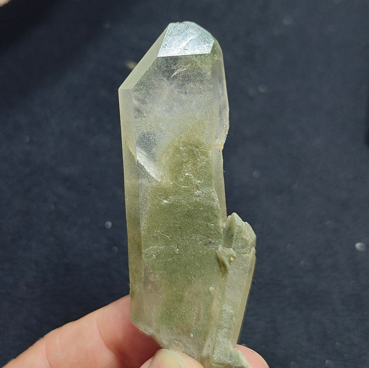 Natural Chlorite Quartz 44 grams