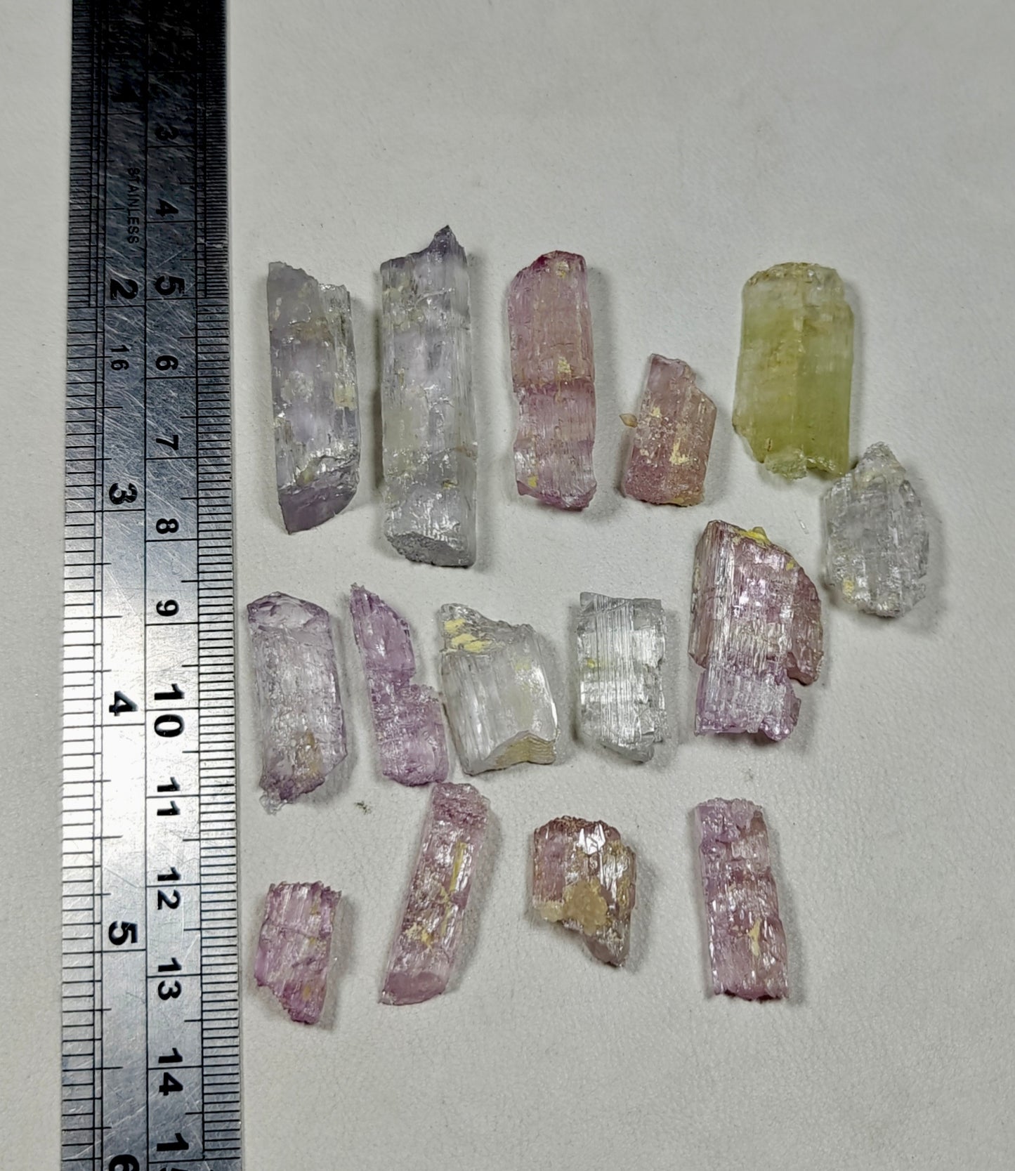 Natural Etched Spodumene (Kunzite Variety) Crystals – Kunar, Afghanistan