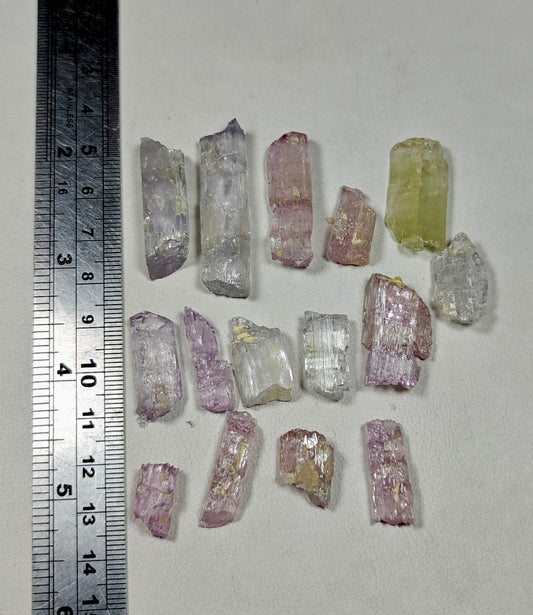 Natural Etched Spodumene (Kunzite Variety) Crystals – Kunar, Afghanistan