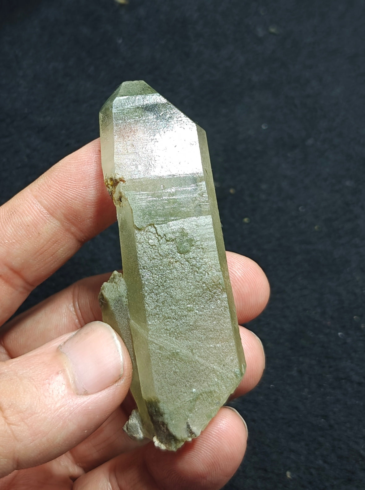 Natural Chlorite Quartz 44 grams