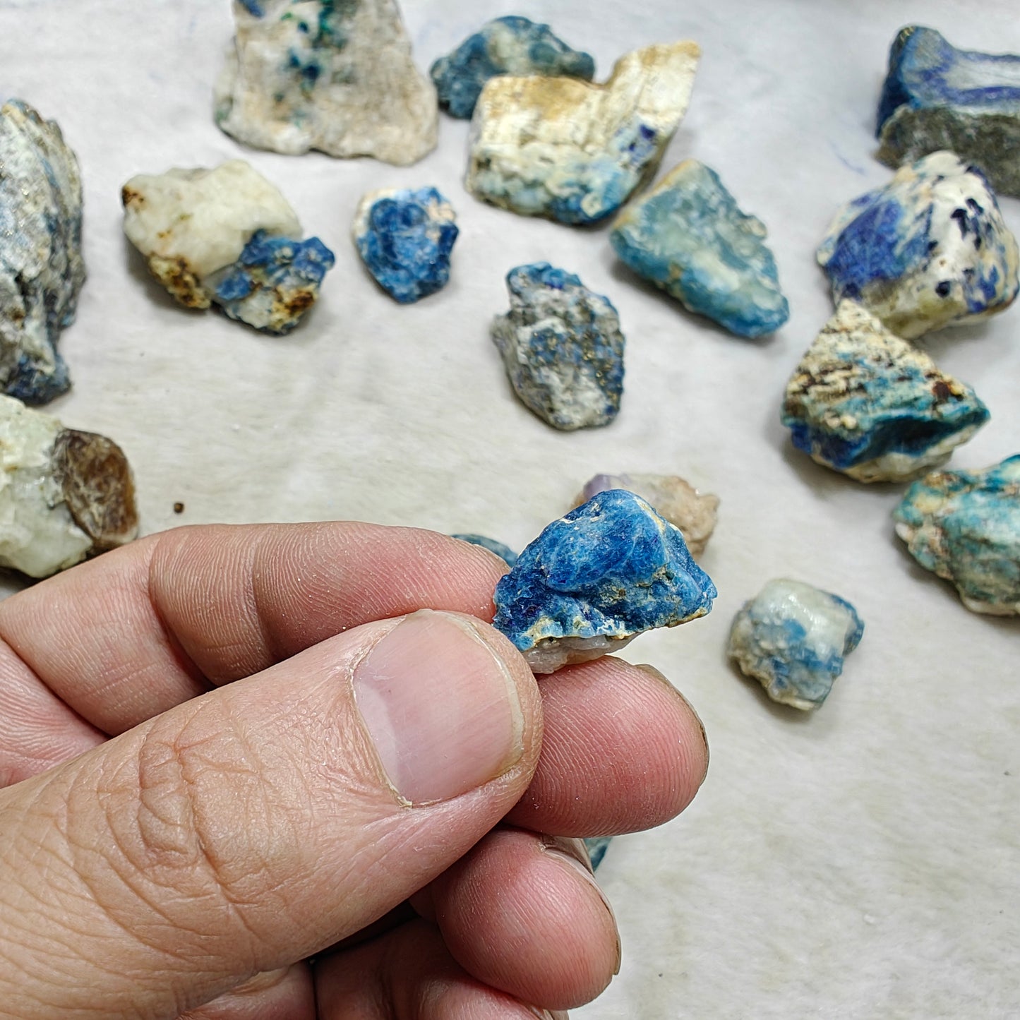 Lazurite sodalite collection 950 grams