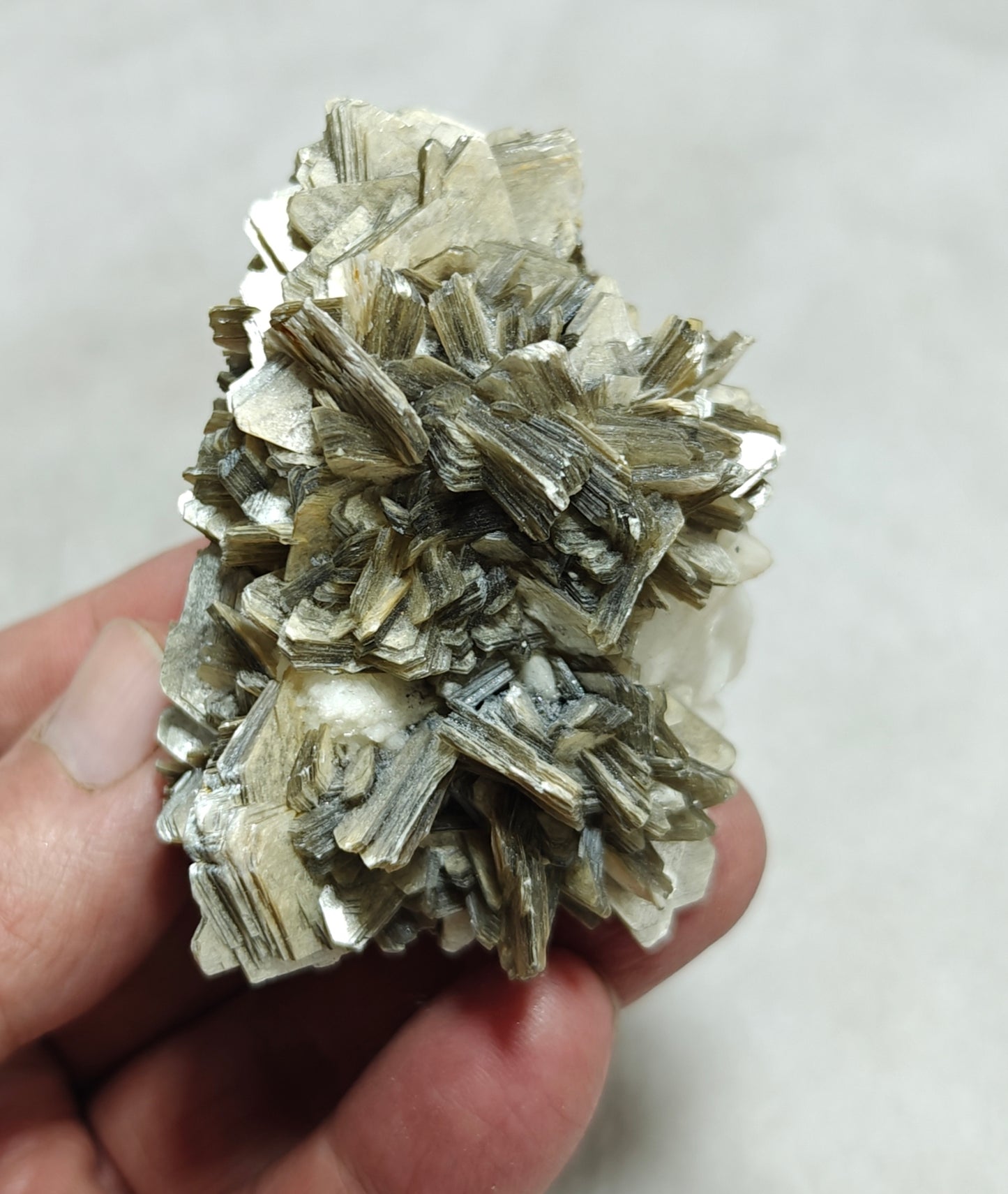 Natural specimen of combination of Albite, Schorl, and Muscovite 137 grams