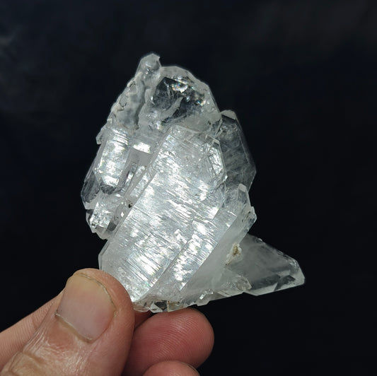 Natural Faden Quartz Crystal 59 grams