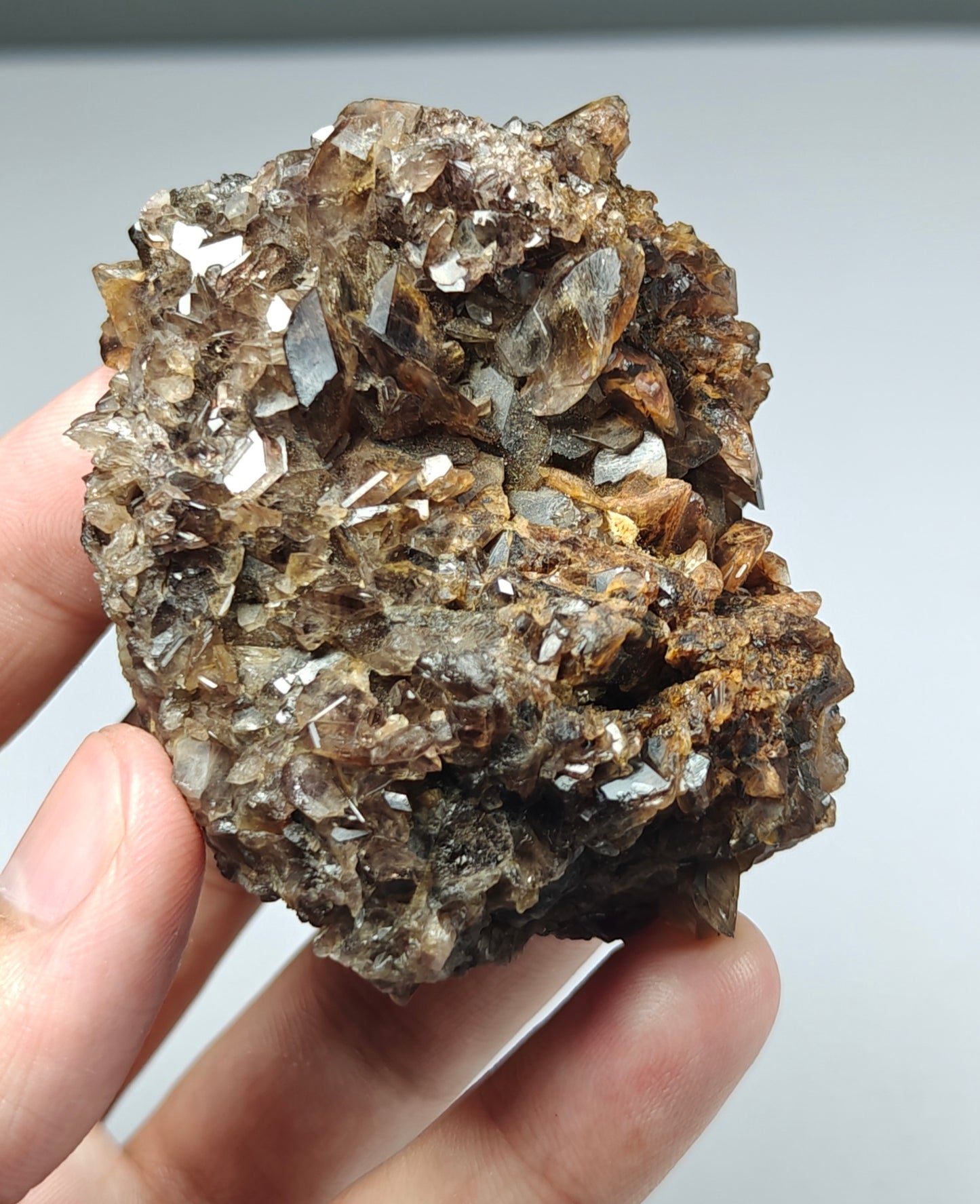 Natural axinite cluster 168 grams