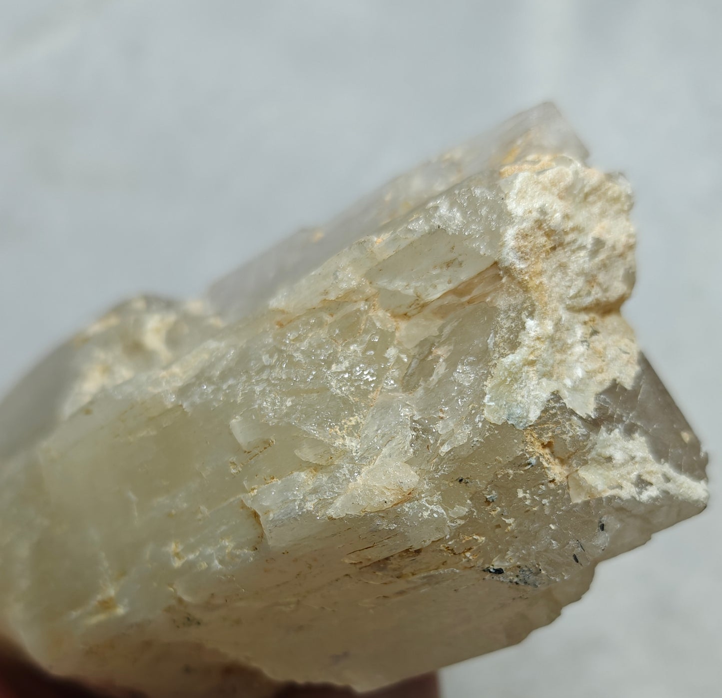 Natural spodumene crystal 548 grams