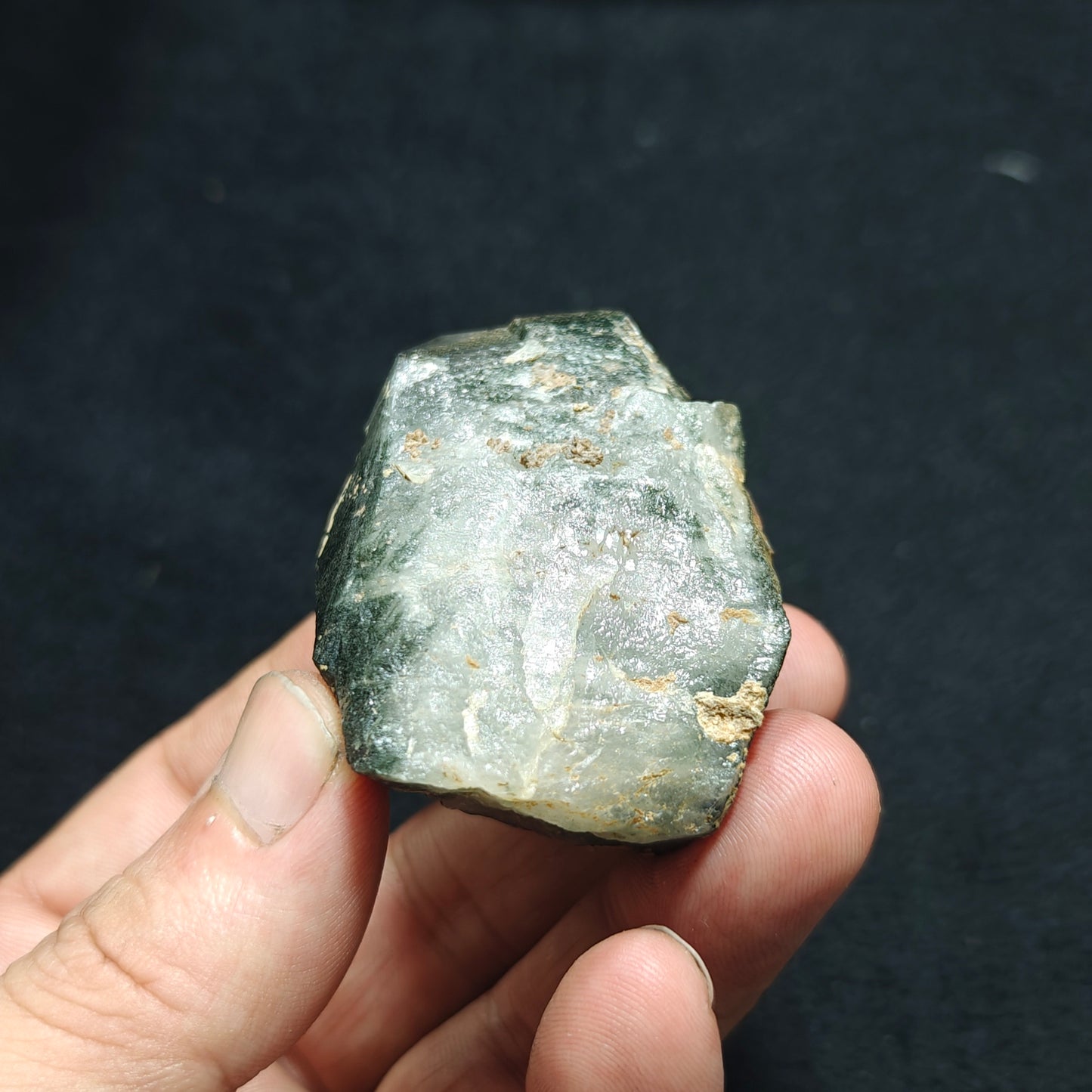 Hematite chlorite Quartz Crystal 125 grams