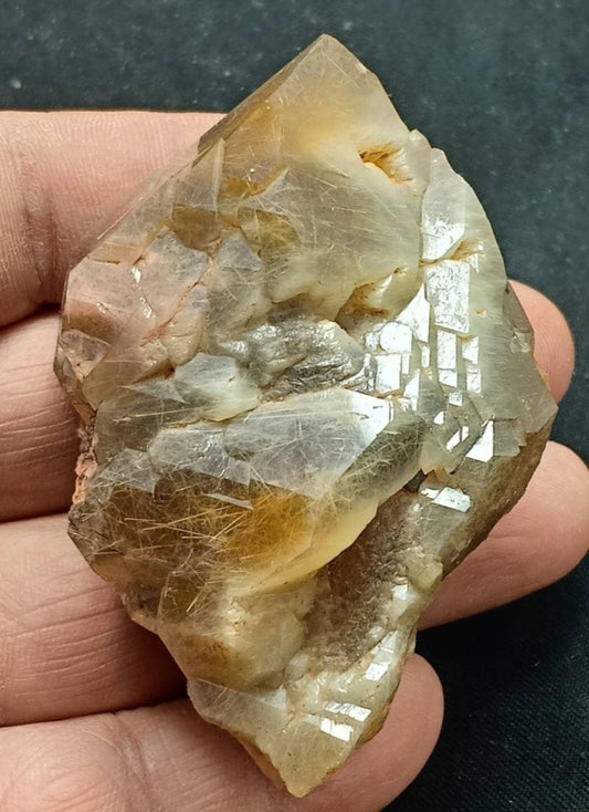 Astrophyllite included Quartz Crystal 132 grams