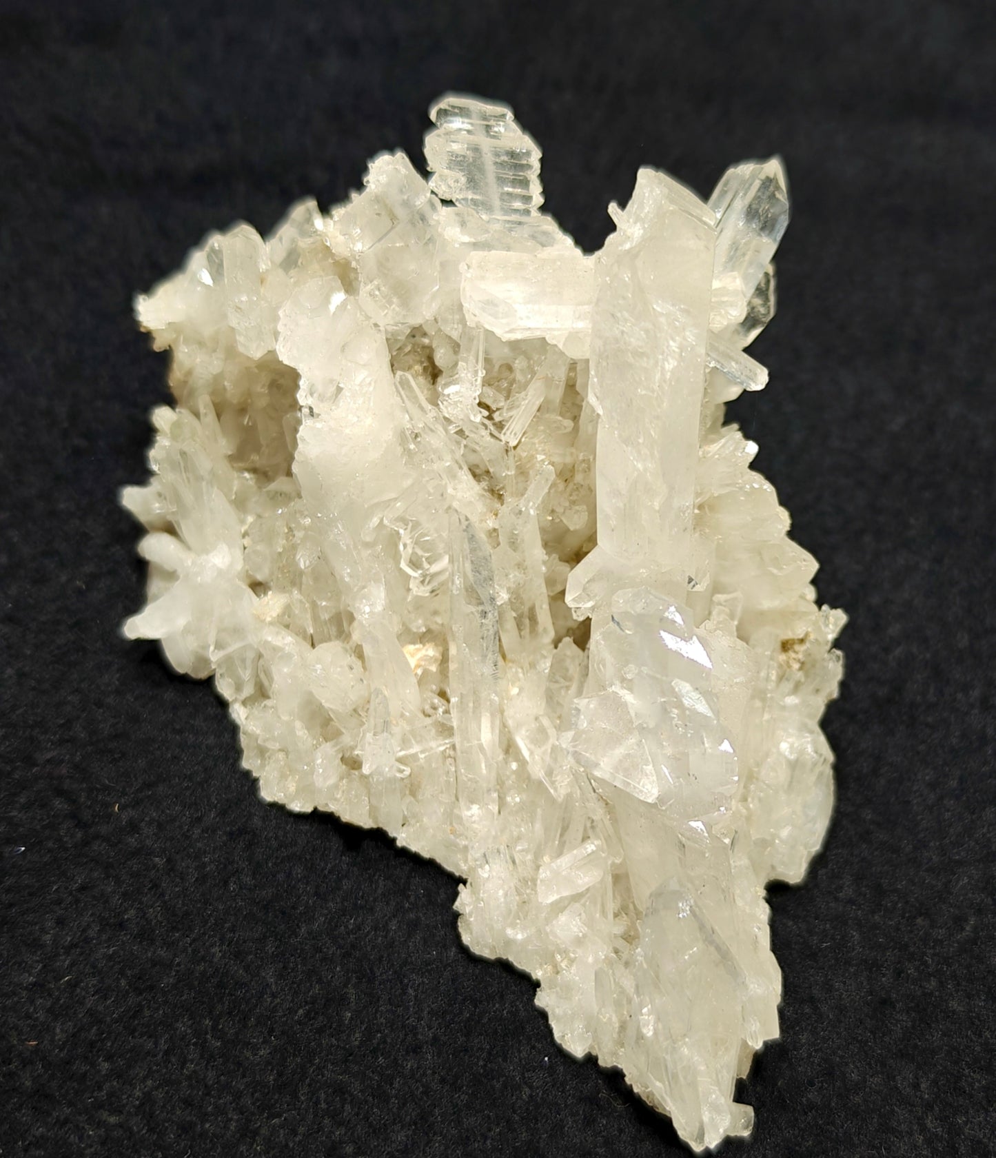 Single beautiful aesthetic Faden Quartz Crystal Specimen 172 grams