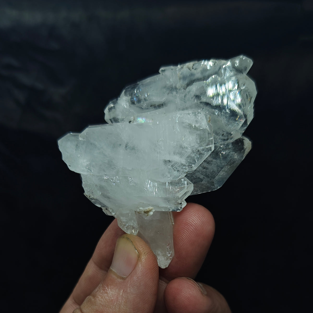 Natural Faden Quartz Crystal 59 grams