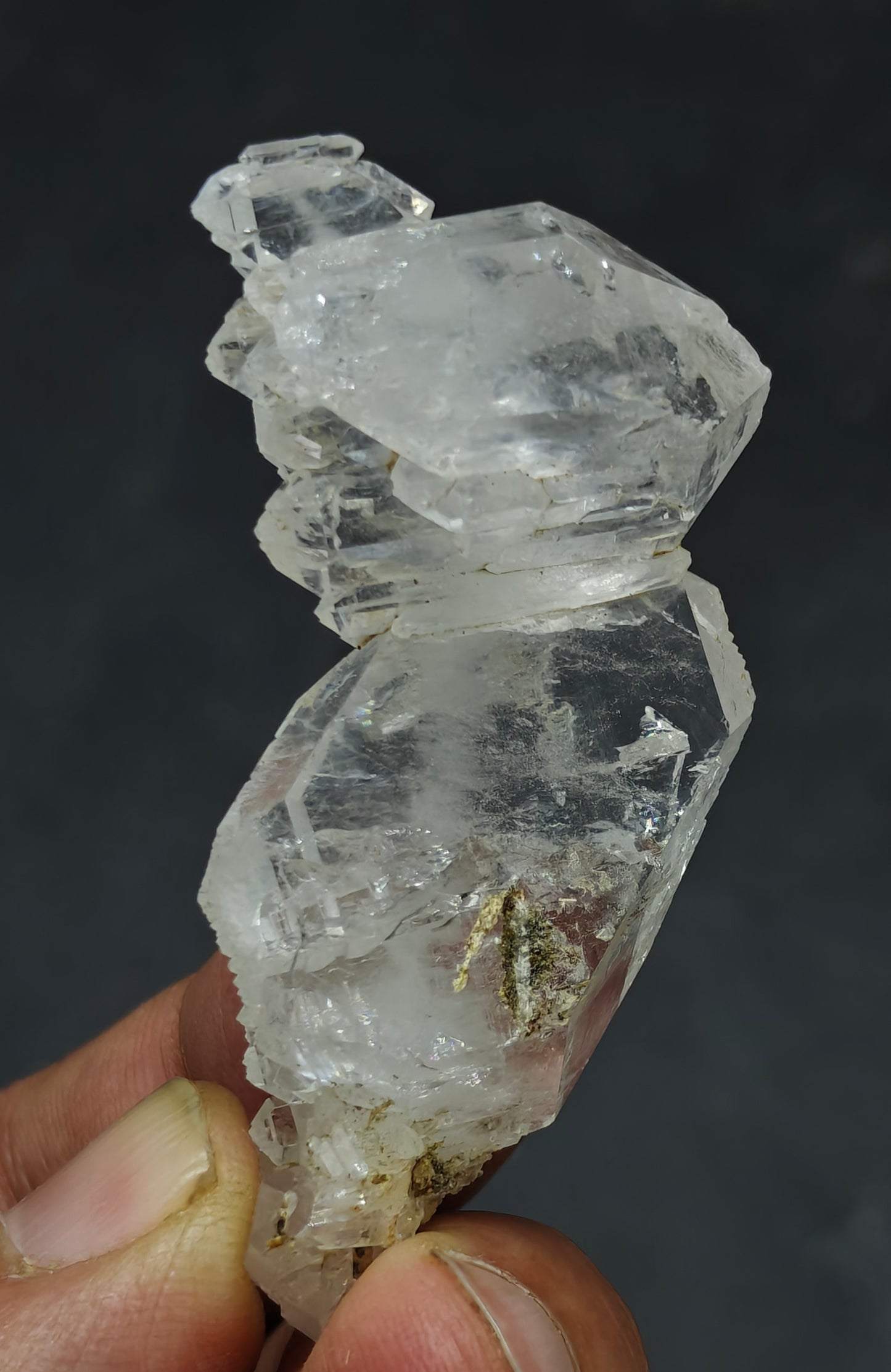 Natural faden quartz crystal 26 grams