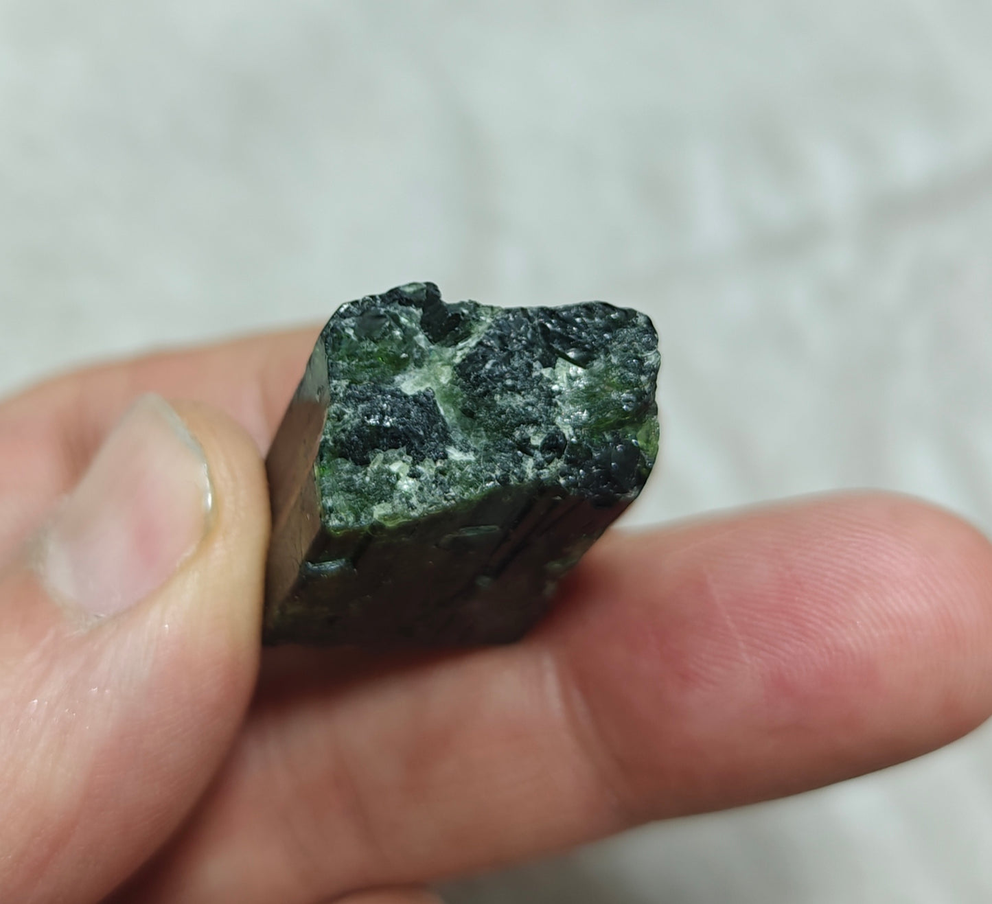 Natural diopside crystal 18 gram