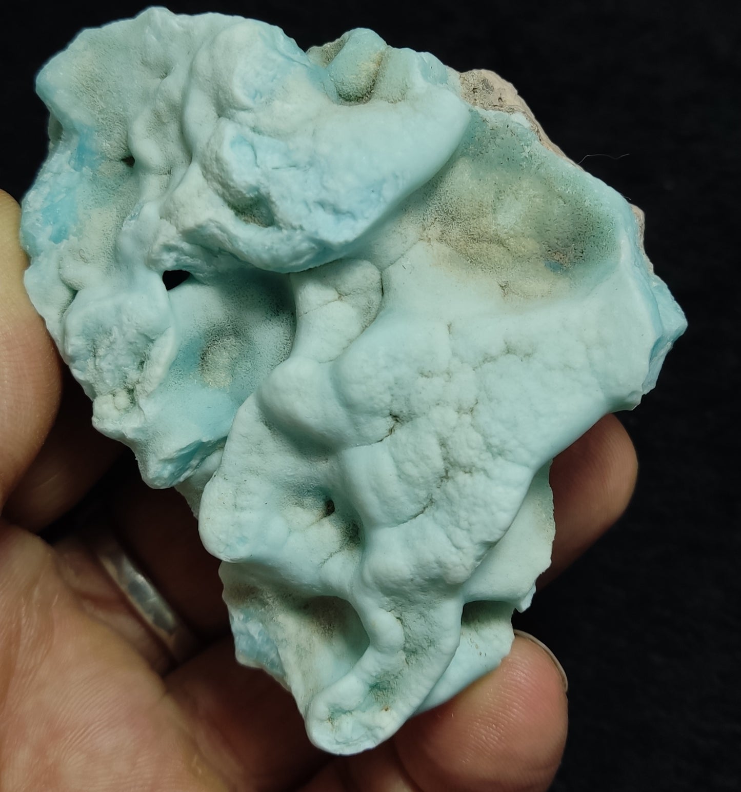 Natural Blue Aragonite 206 grams