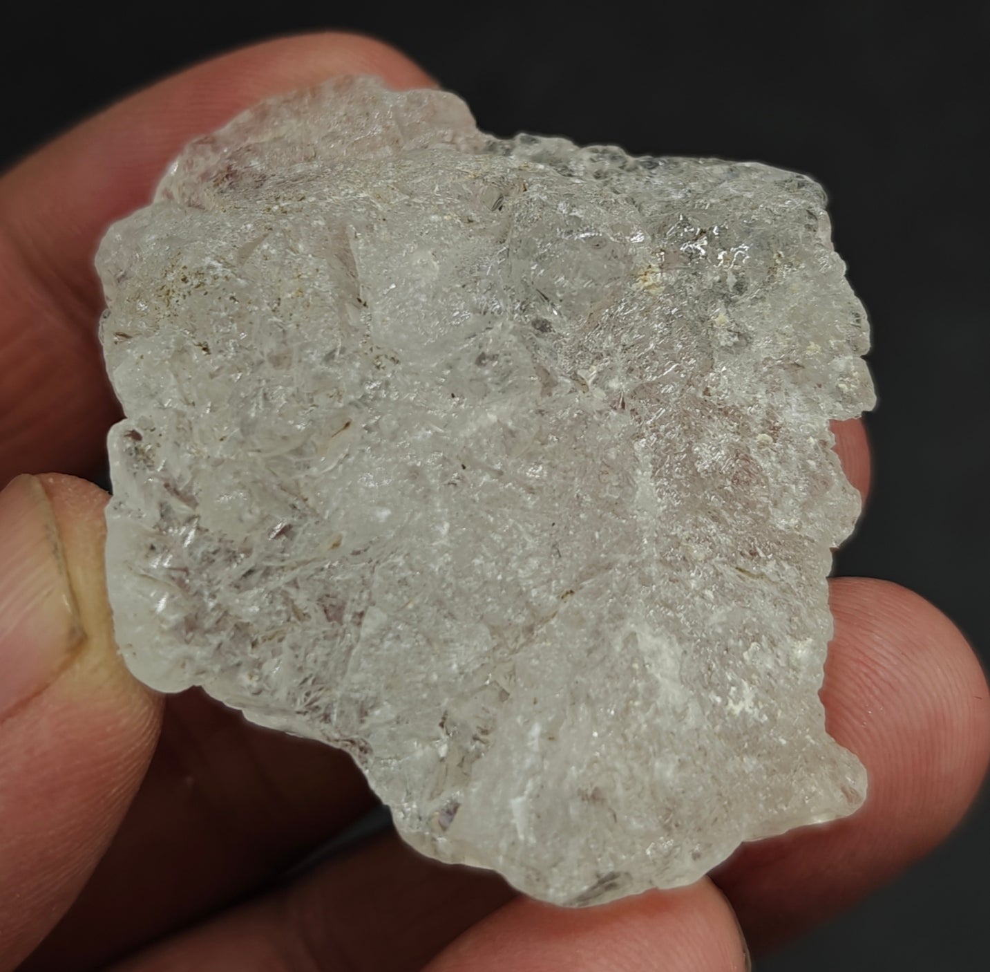 Natural etched pollucite 46 grams