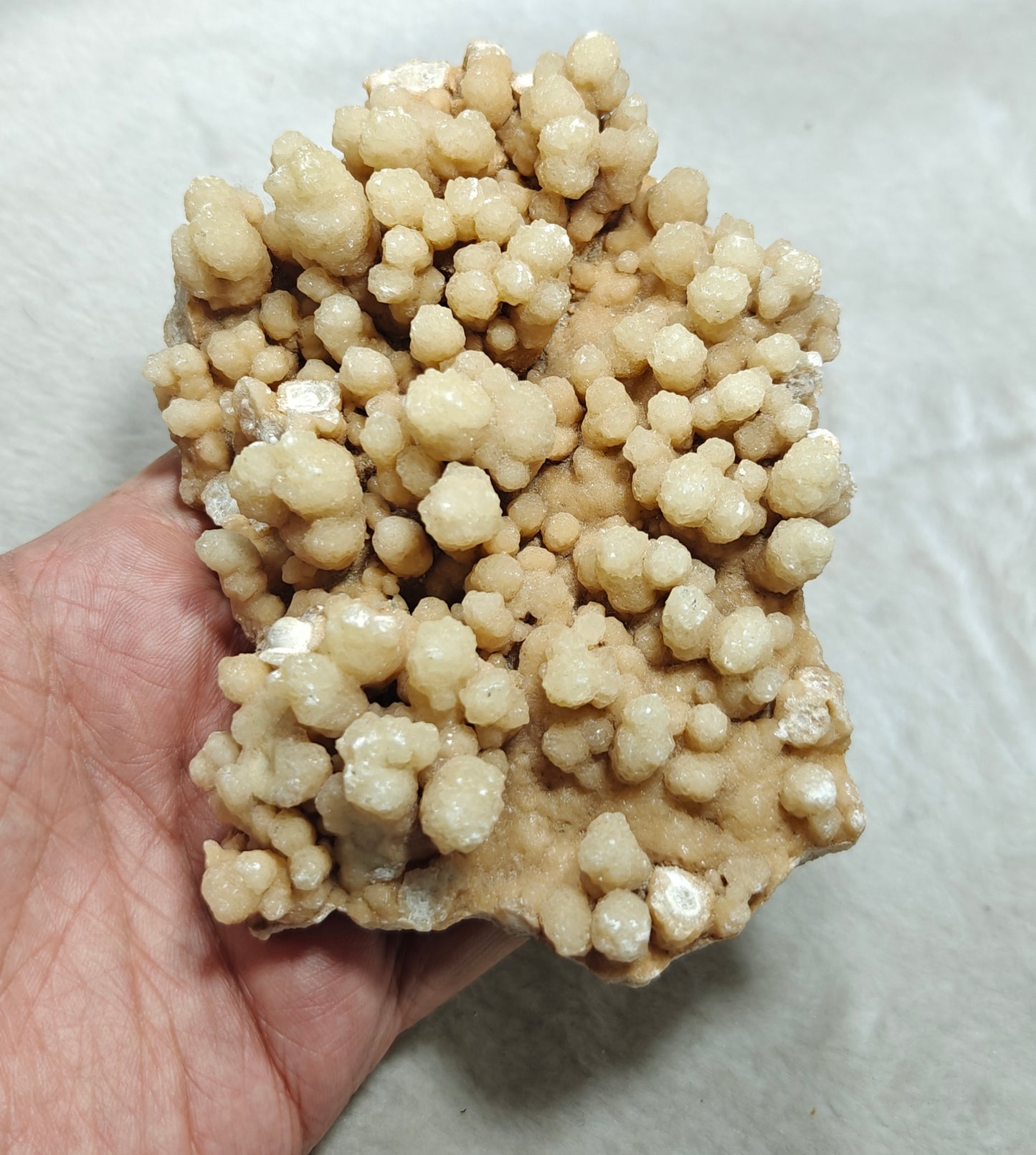 Natural Aragonite cluster terminated crystals 372 grams