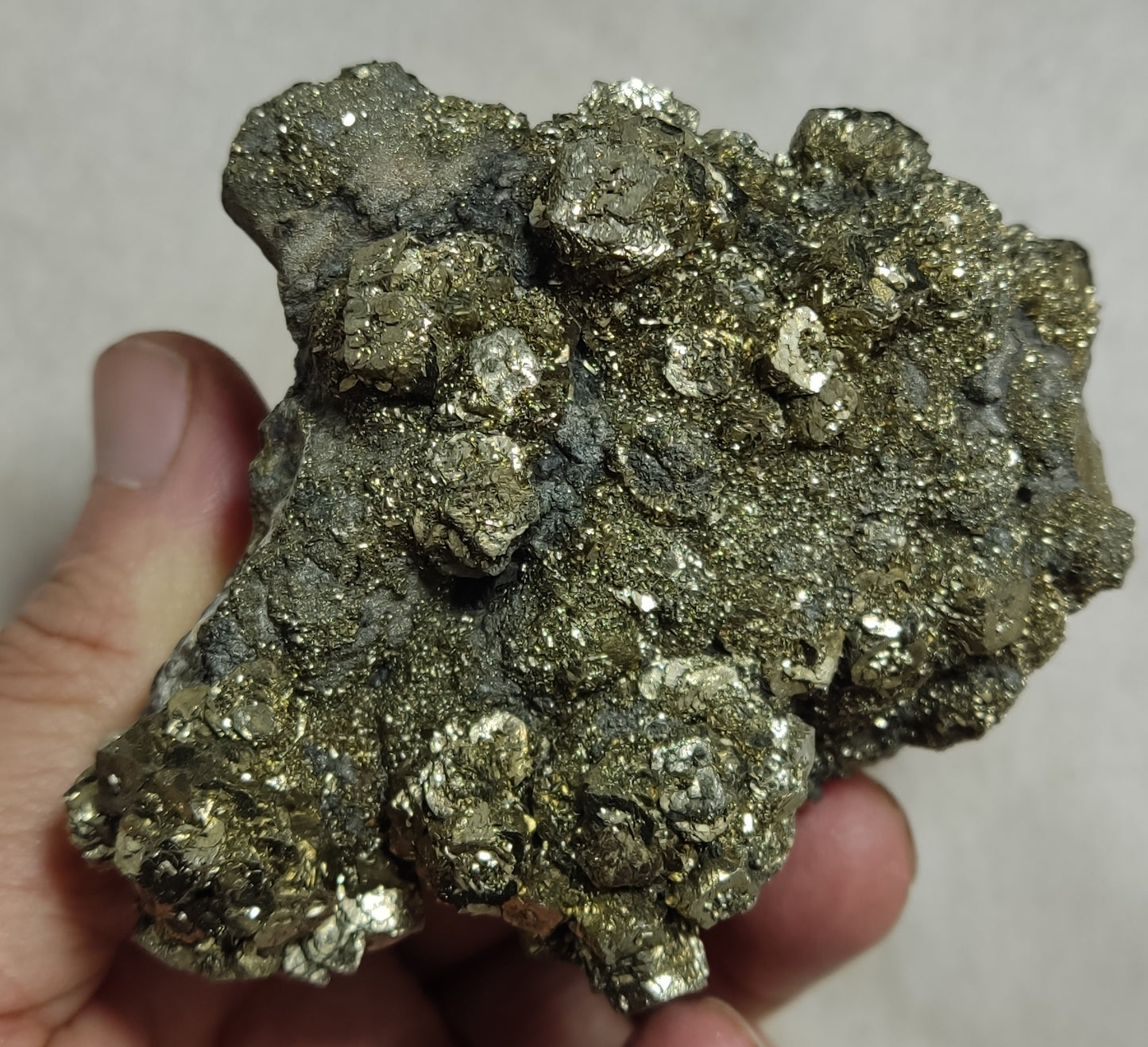 Pyrite marcasite specimen 426 grams
