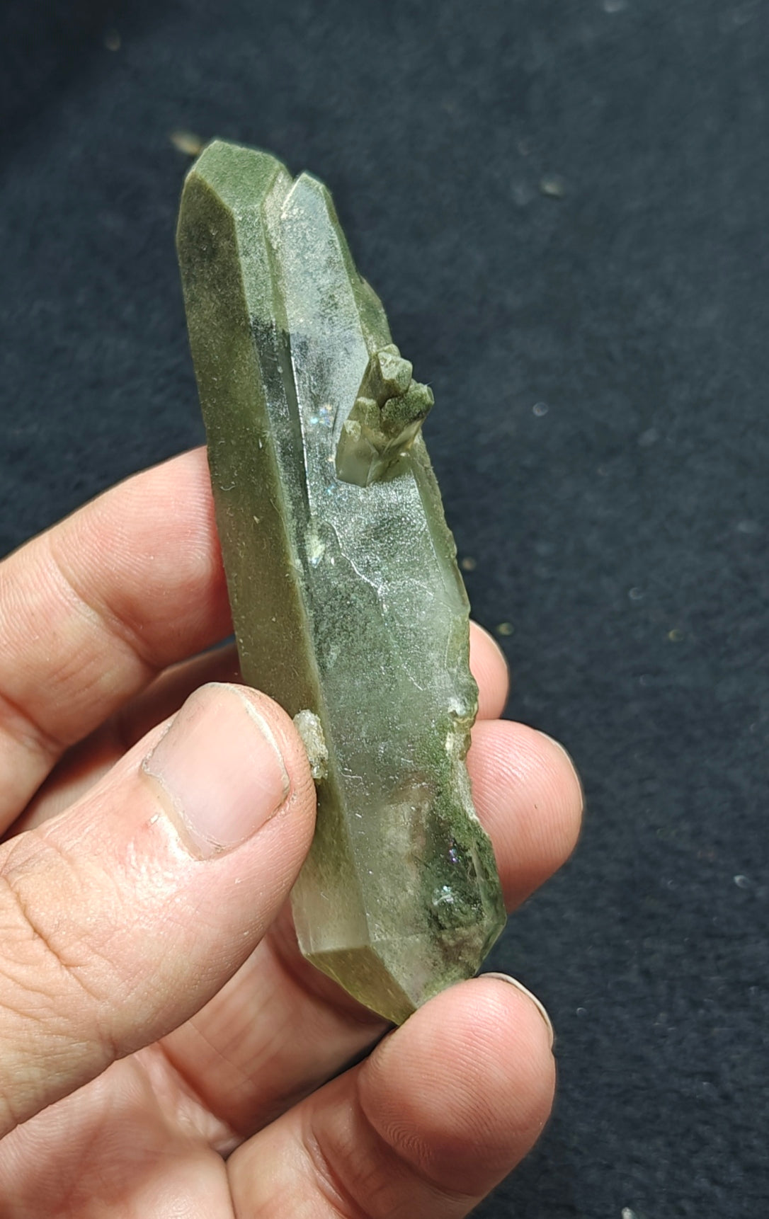 Natural Chlorite Quartz 51 gram