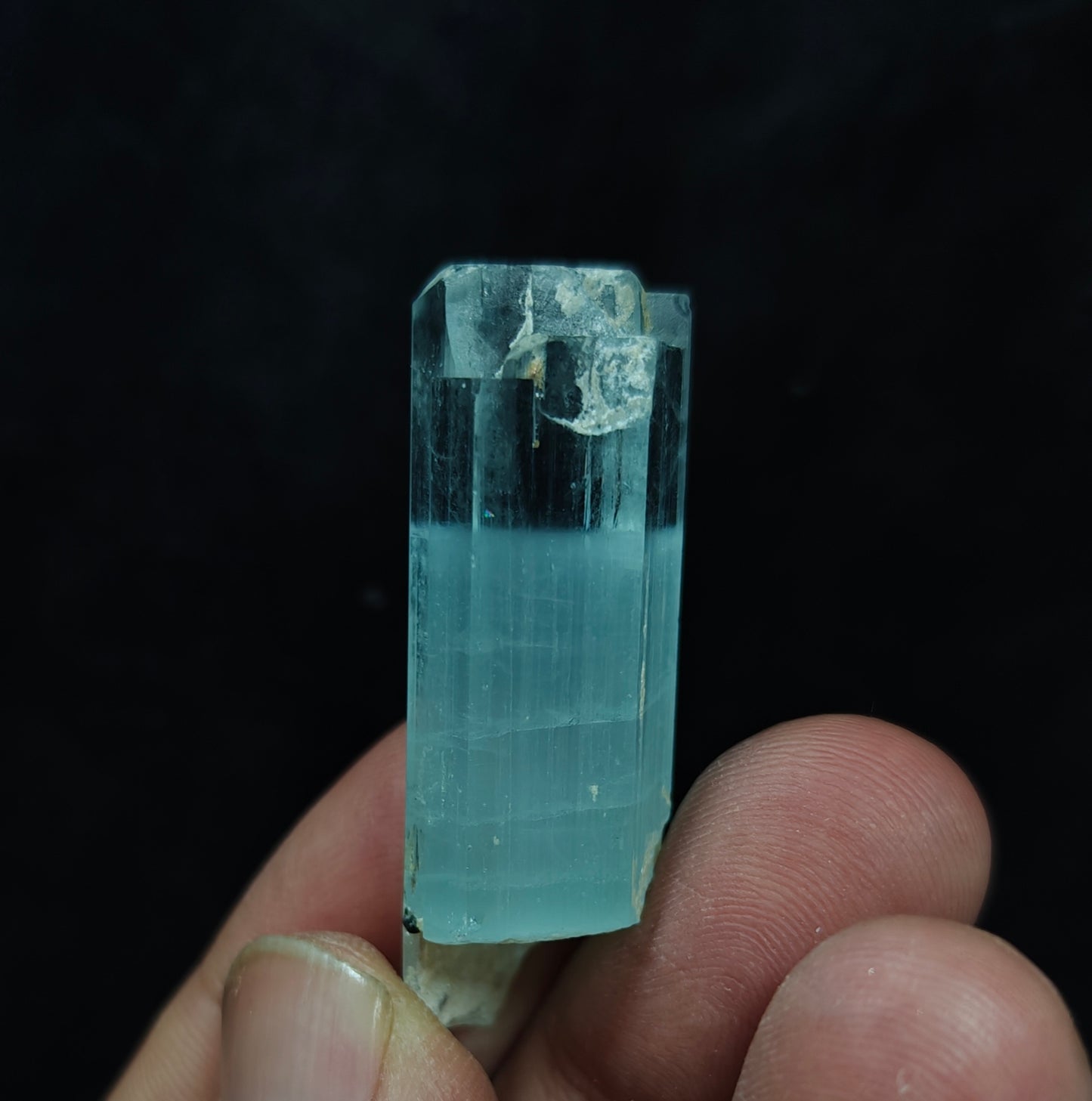 Natural terminated Aquamarine crystal 16 grams