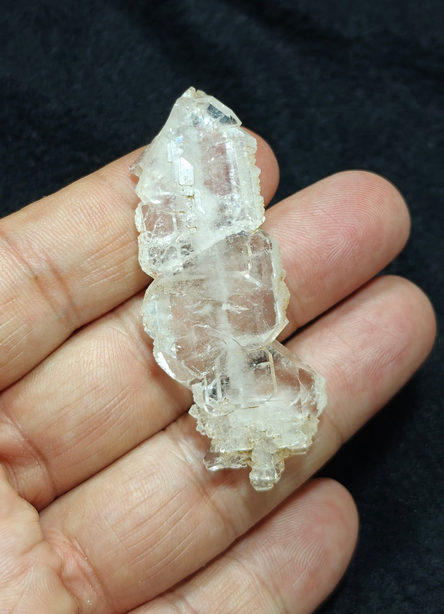 Natural faden quartz crystal 15 grams