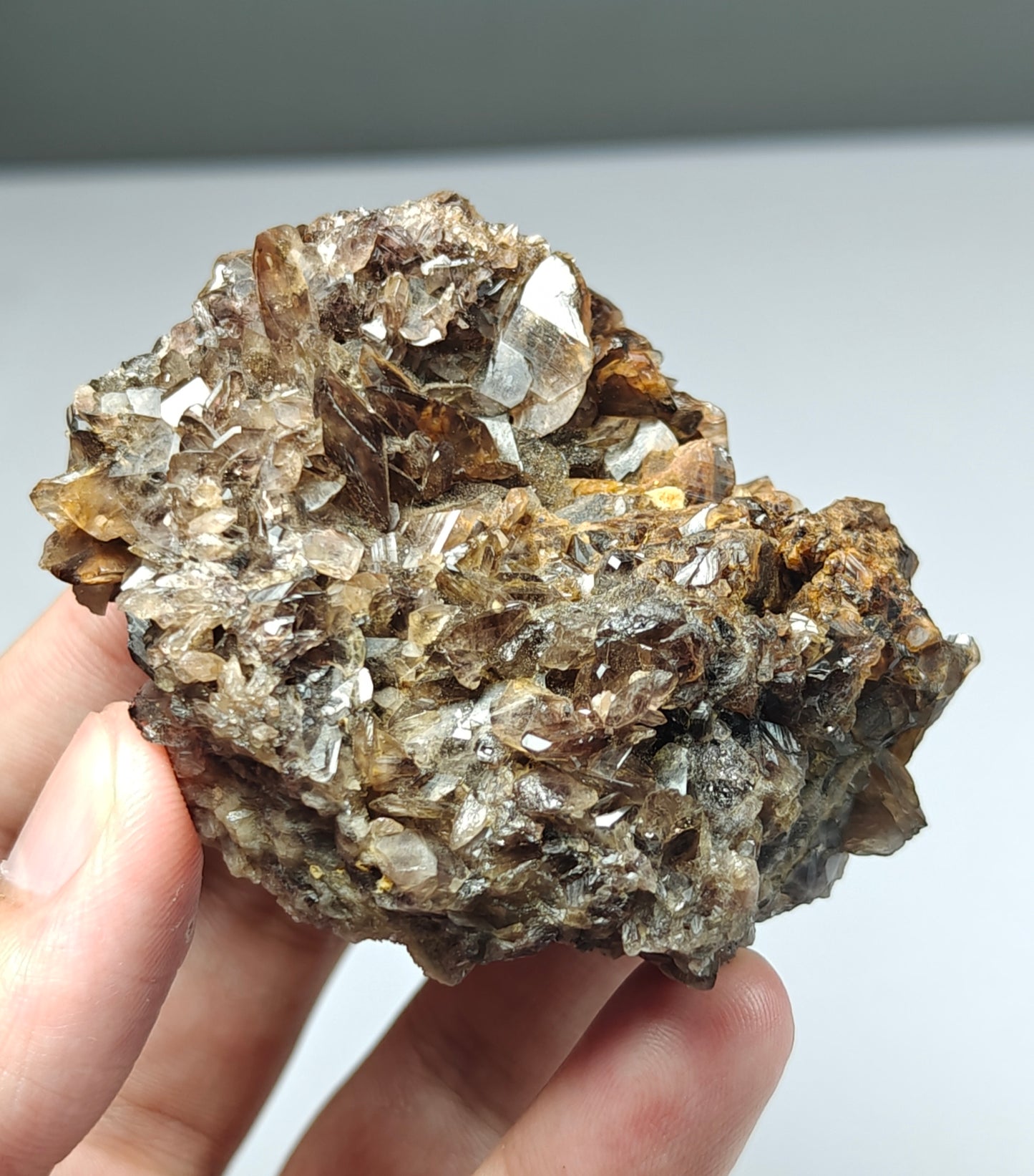 Natural axinite cluster 168 grams