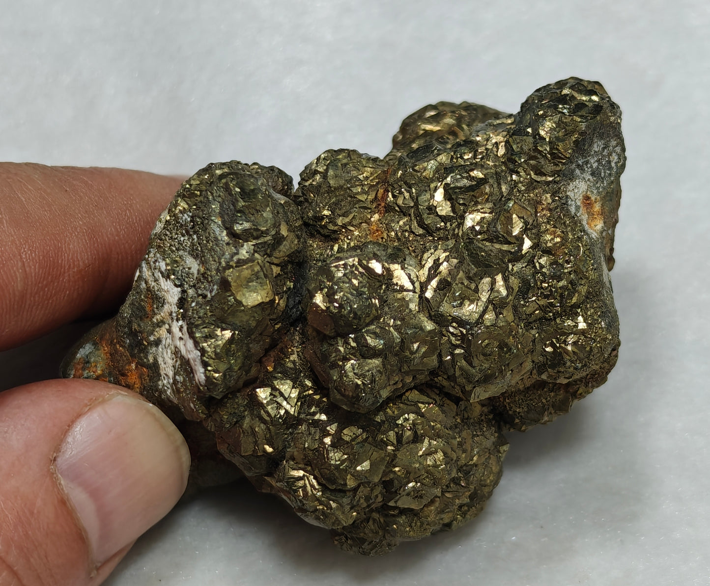 Natural pyrite marcasite specimen 204 grams