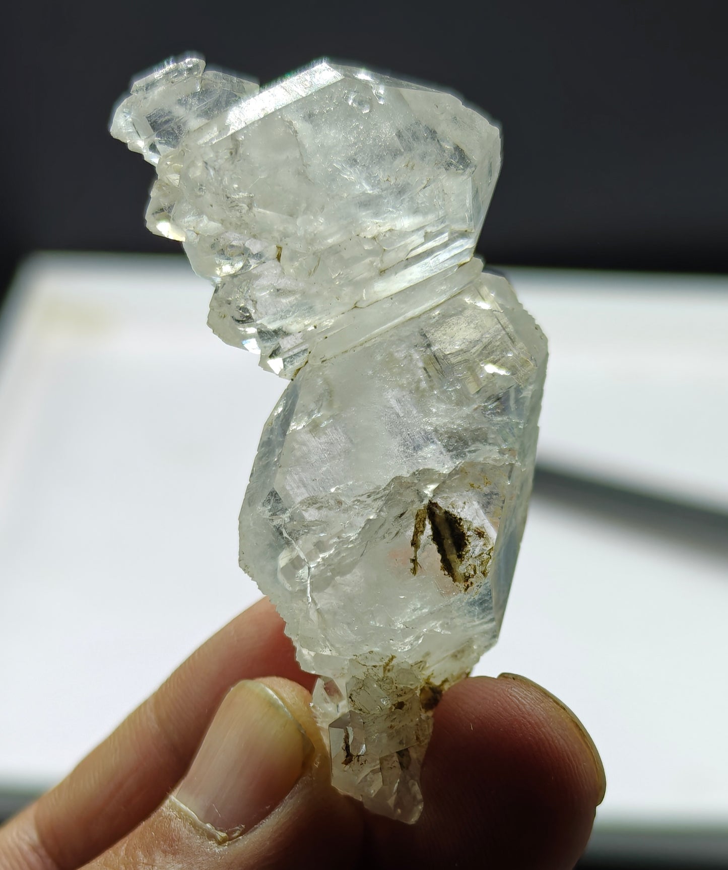 Natural faden quartz crystal 26 grams