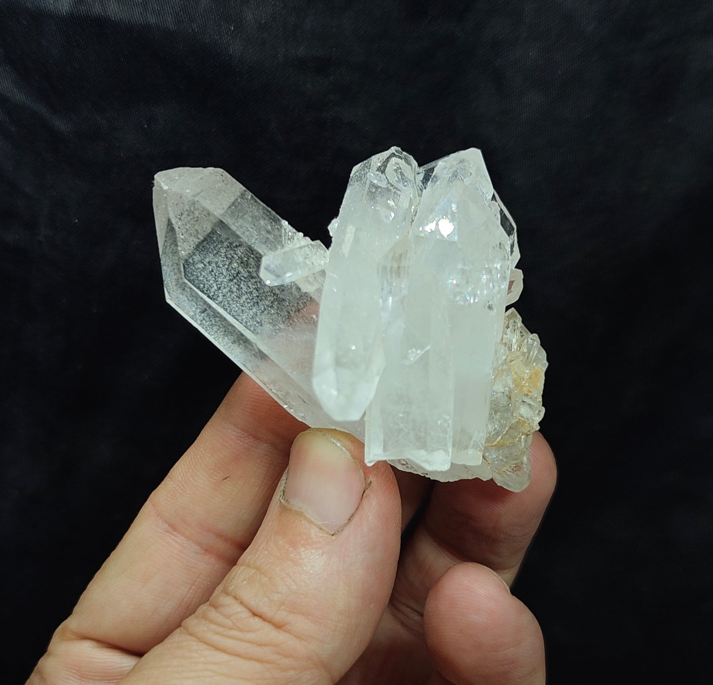 Natural Clear Quartz cluster 74 grams
