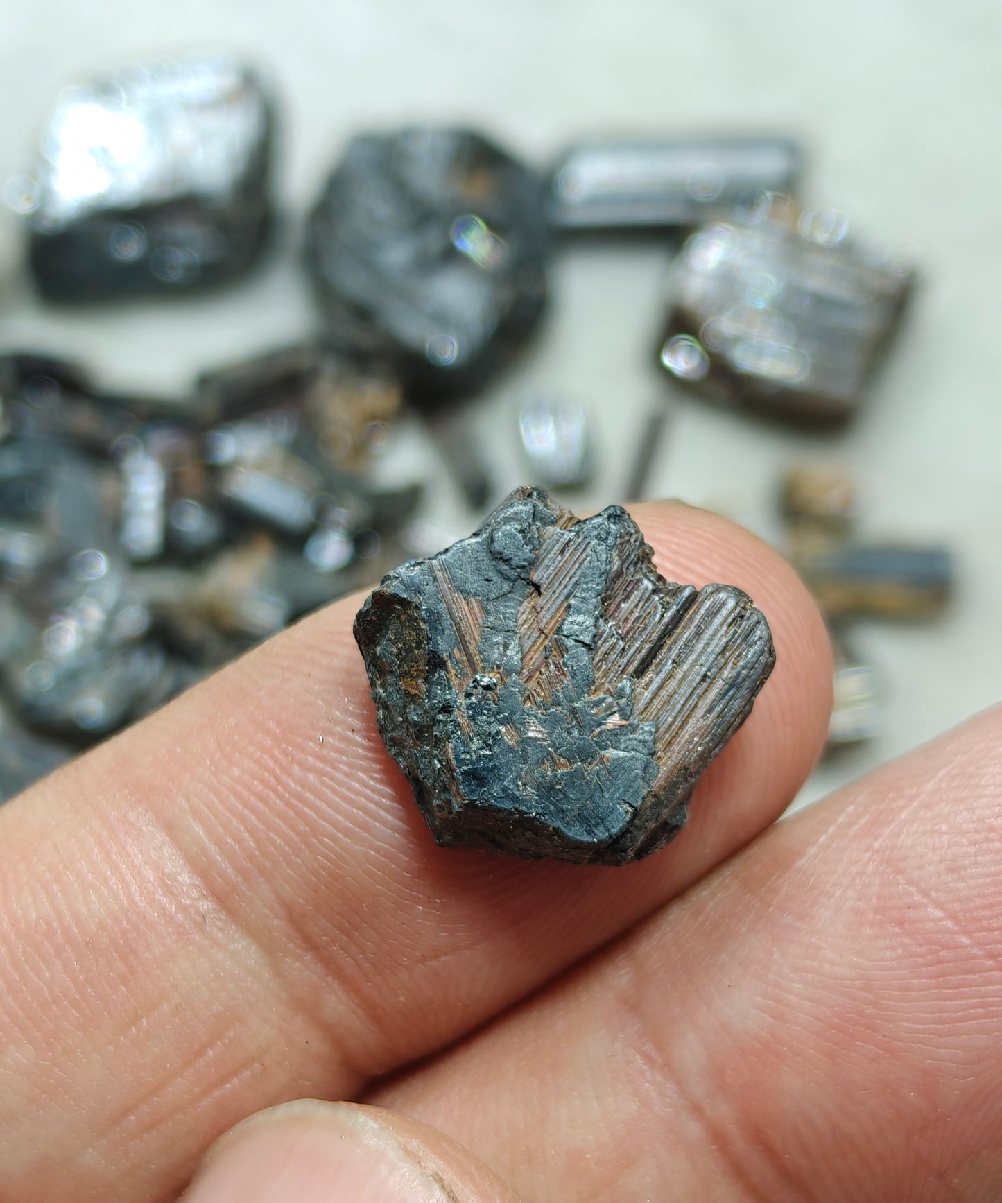Rare rutiles crystals collection 66 grams