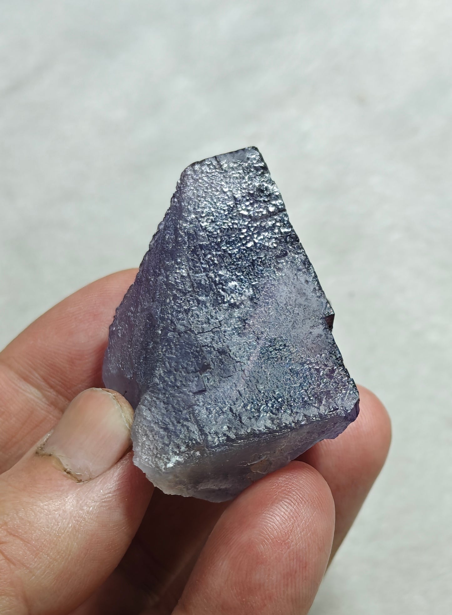 Natural Purple Fluorite Specimen 105 grams