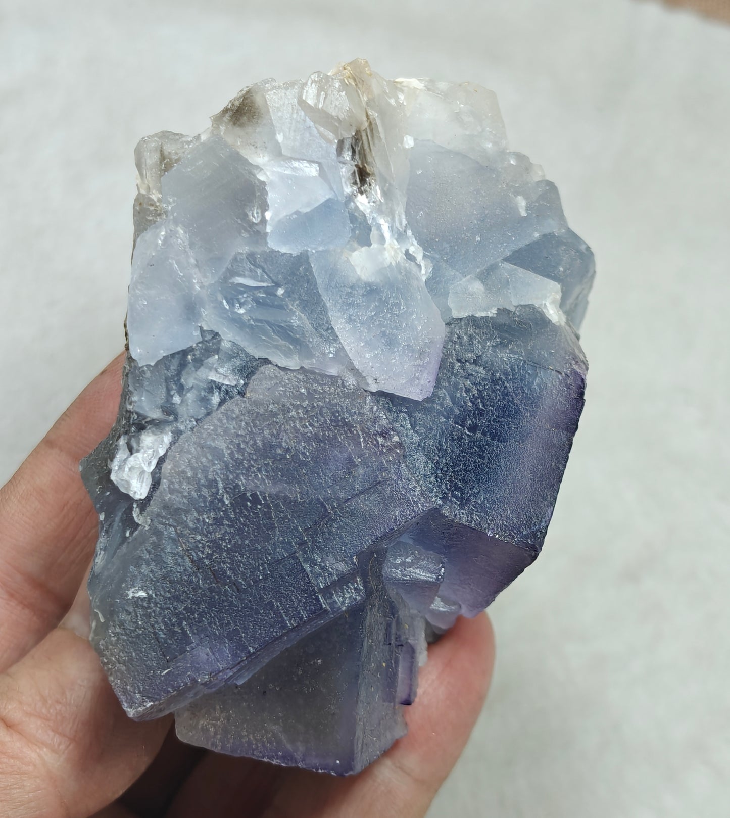 Purple and Blue Fluorite 420 grams