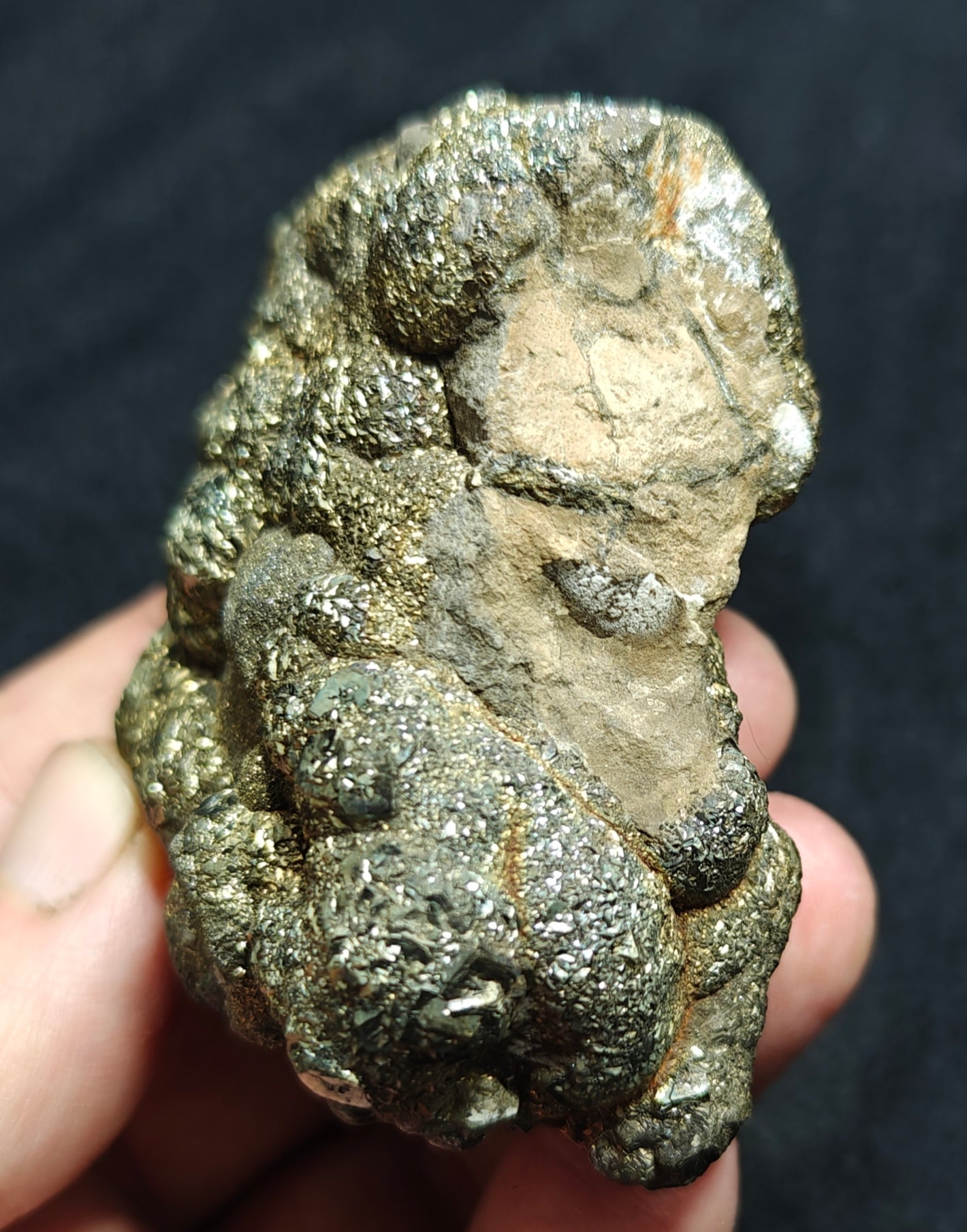 Natural pyrite/marcasite specimen 312 grams