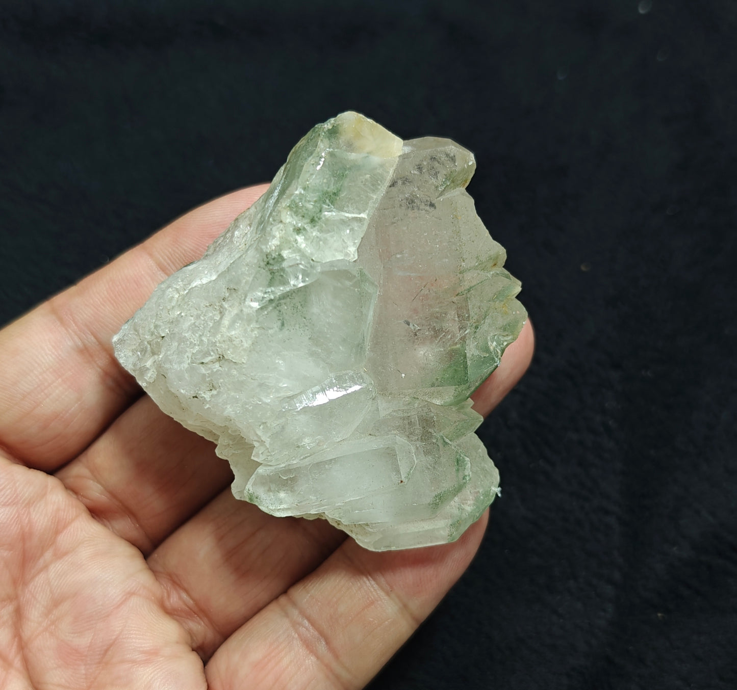 Natural terminated Chlorite Quartz 118 grams