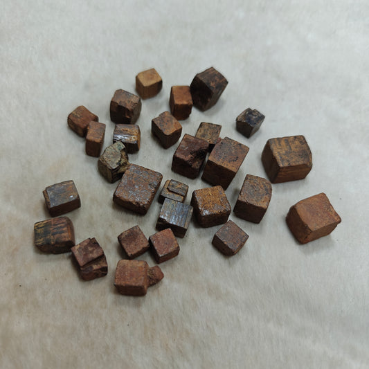 Pyrite cubes 150 grams