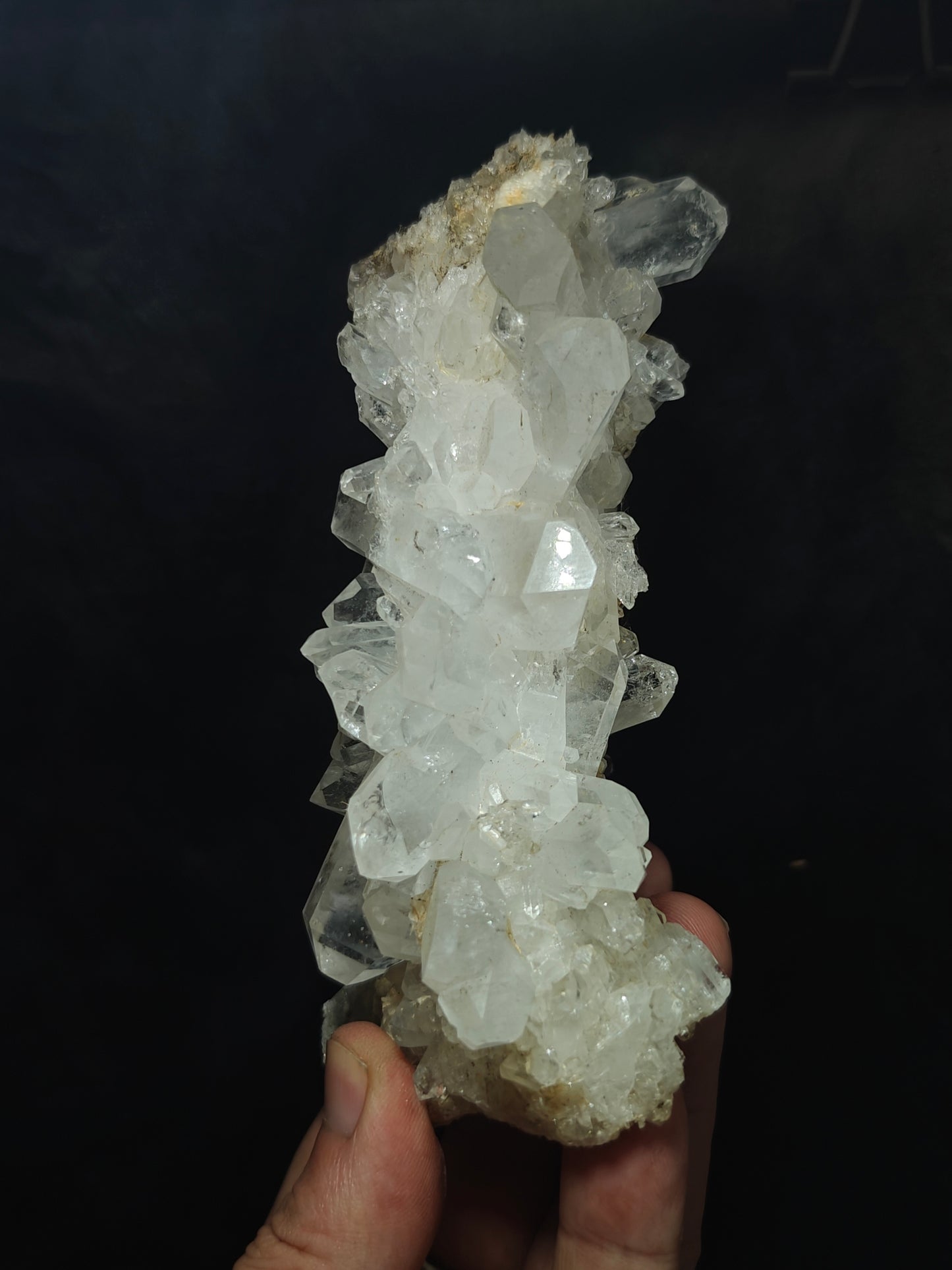 Natural Faden Quartz Cluster 400 grams