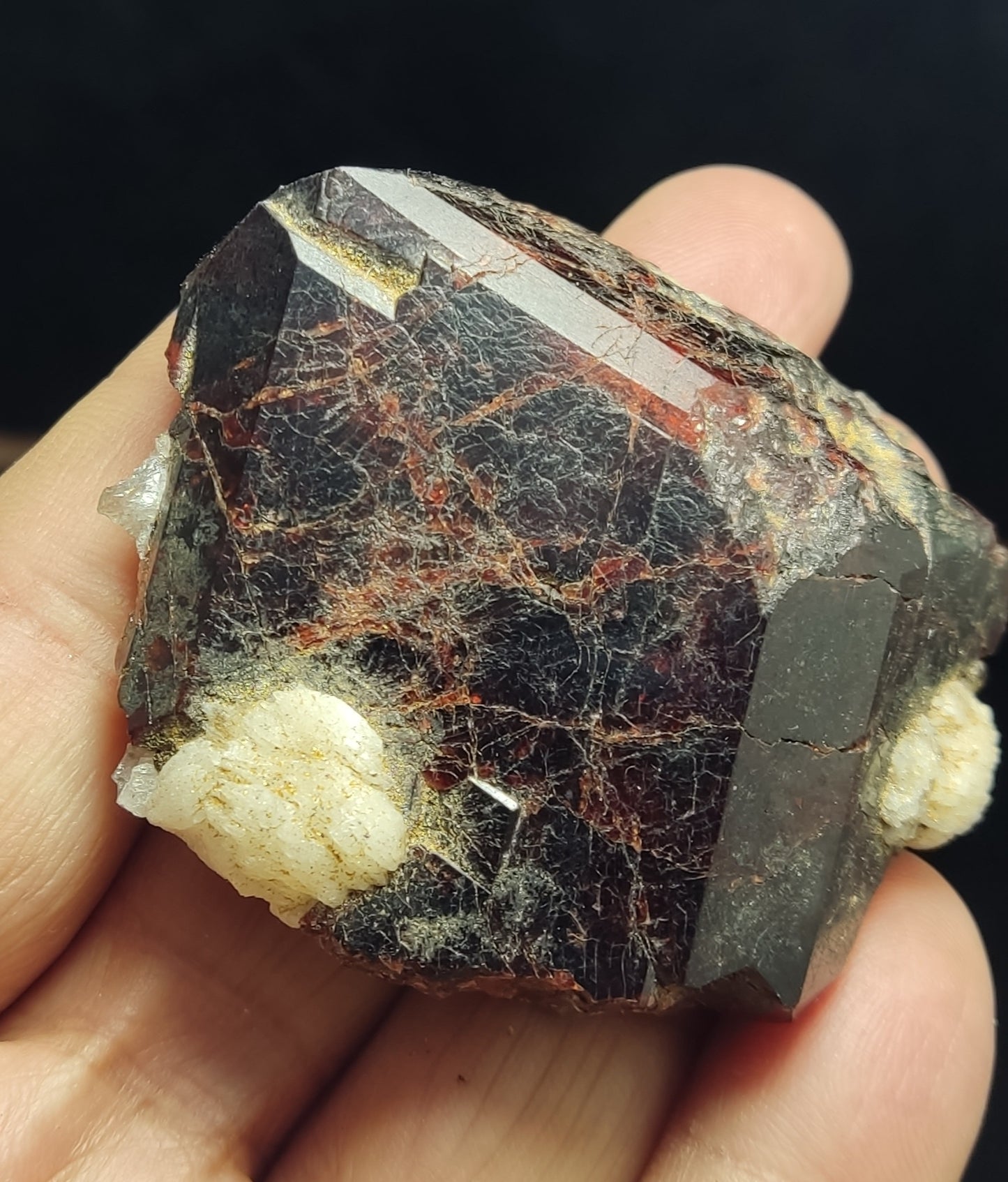 Natural Garnets Specimen variety spessartine/almandine 115 grams