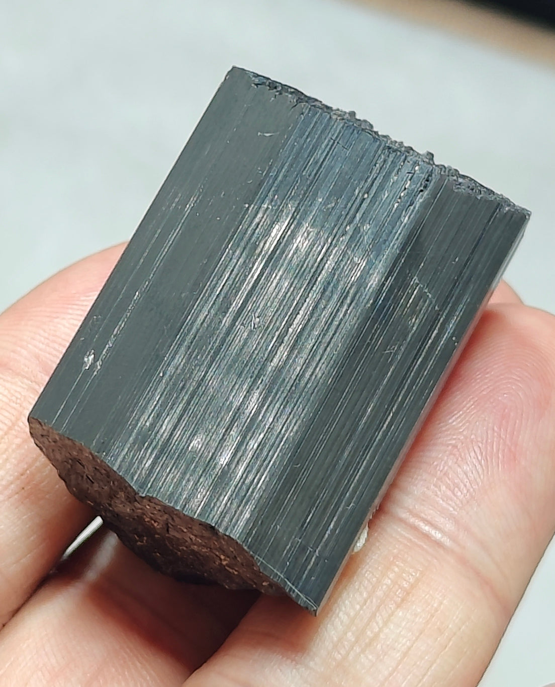 An Amazing terminated Natural schorl crystal 69 grams