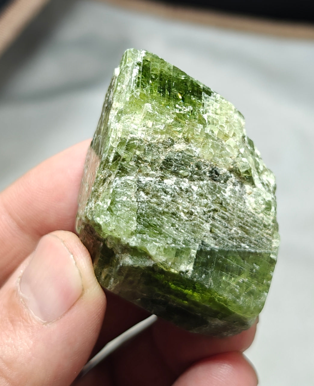 An amazing terminated diopside crystal 77 grams