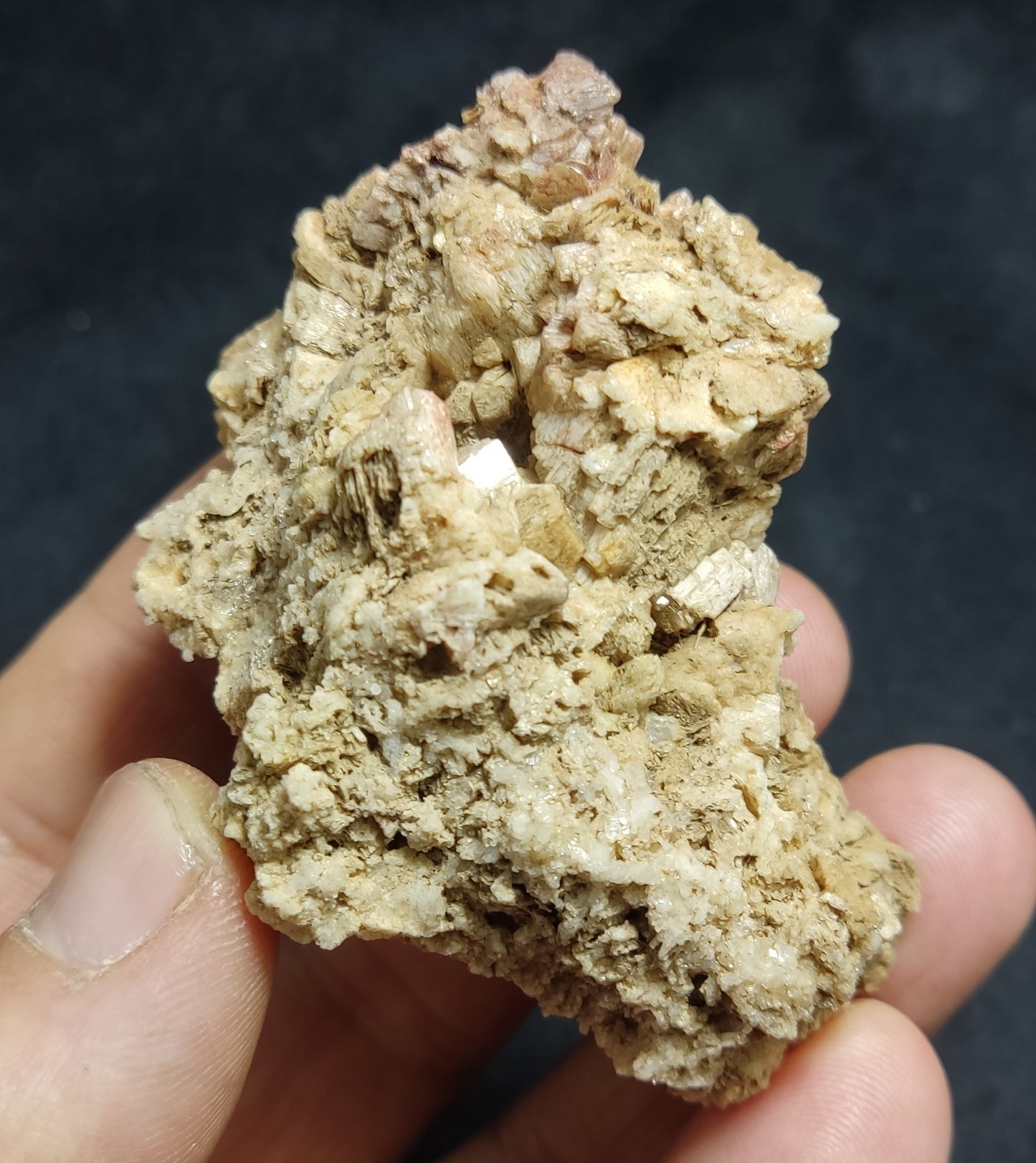 Spessartine Garnets cluster on matrix with Muscovite and albite 64 grams
