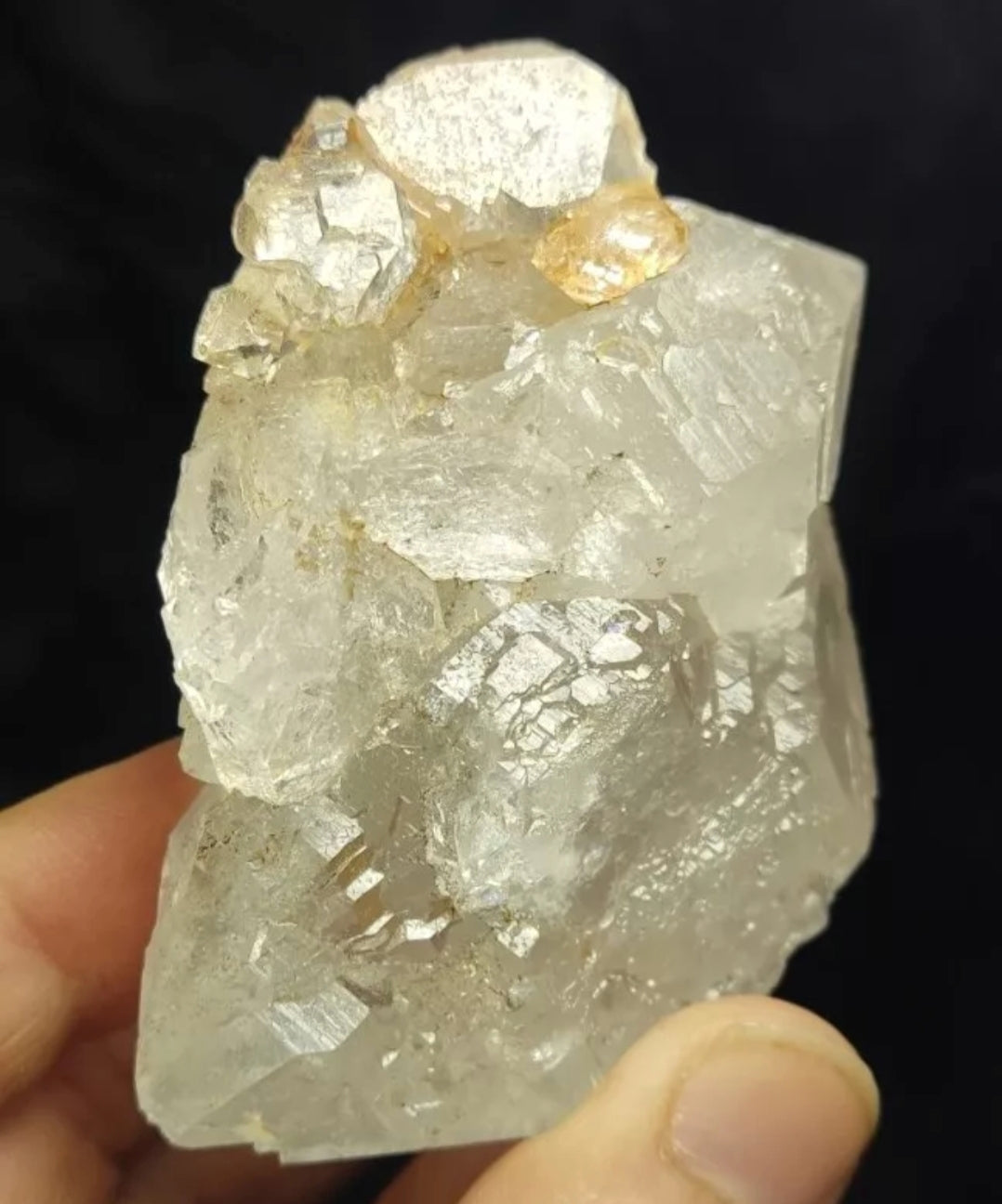 Very Aesthetic Gwindel Quartz Crystal Fully Terminated  245 grams