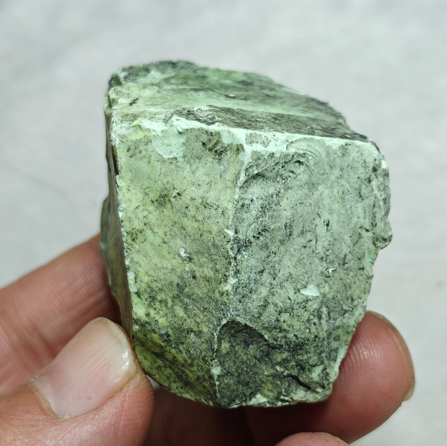 Natural green variscite chunk 101 grams