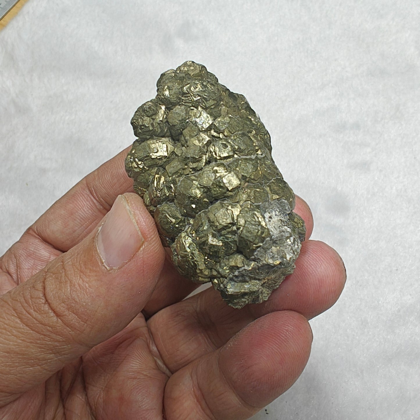 Natural pyrite marcasite crystal 152 grams