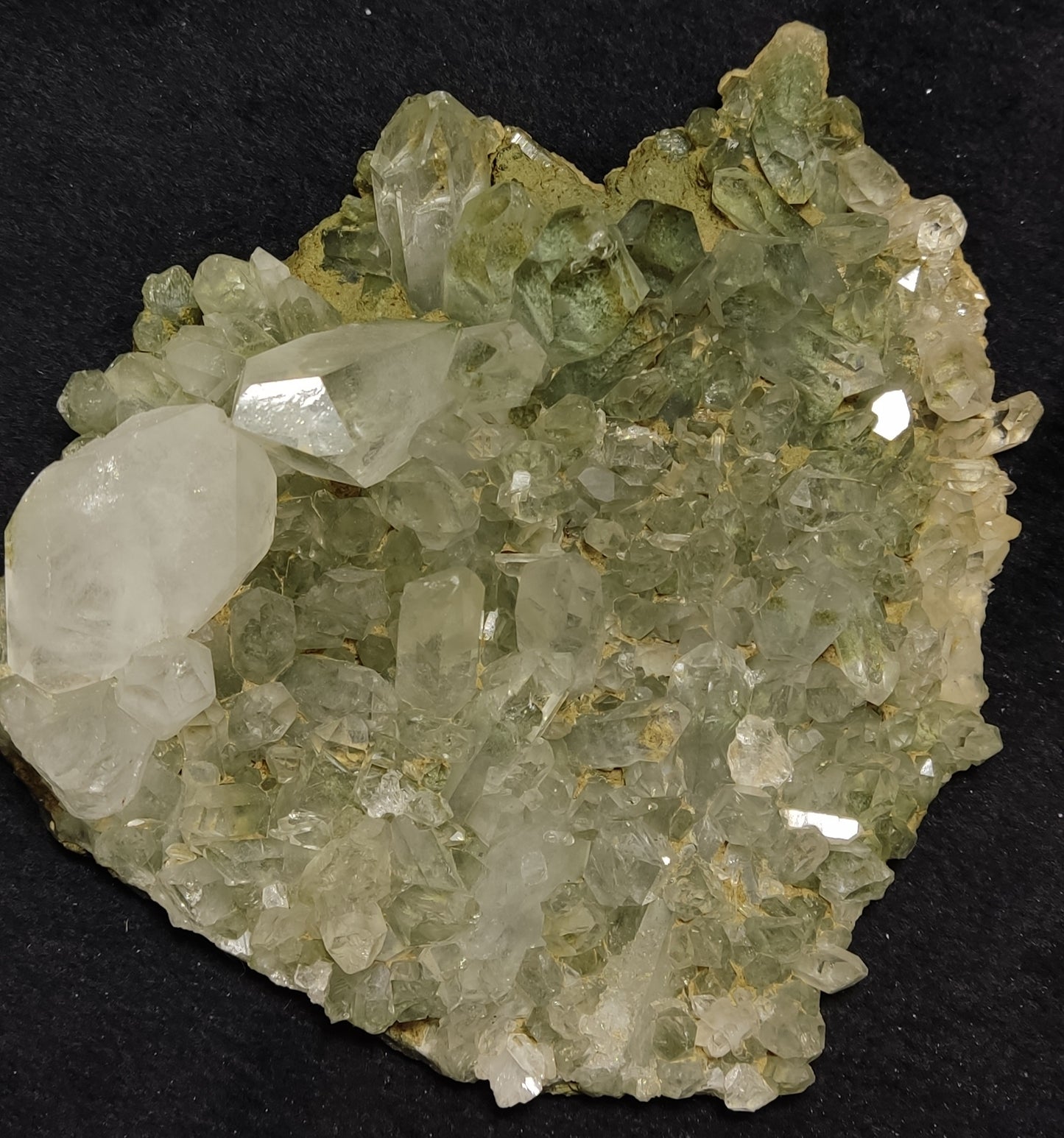 Chlorite Quartz cluster 512 grams