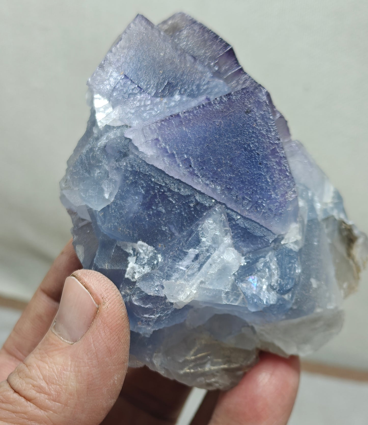 Purple and Blue Fluorite 420 grams