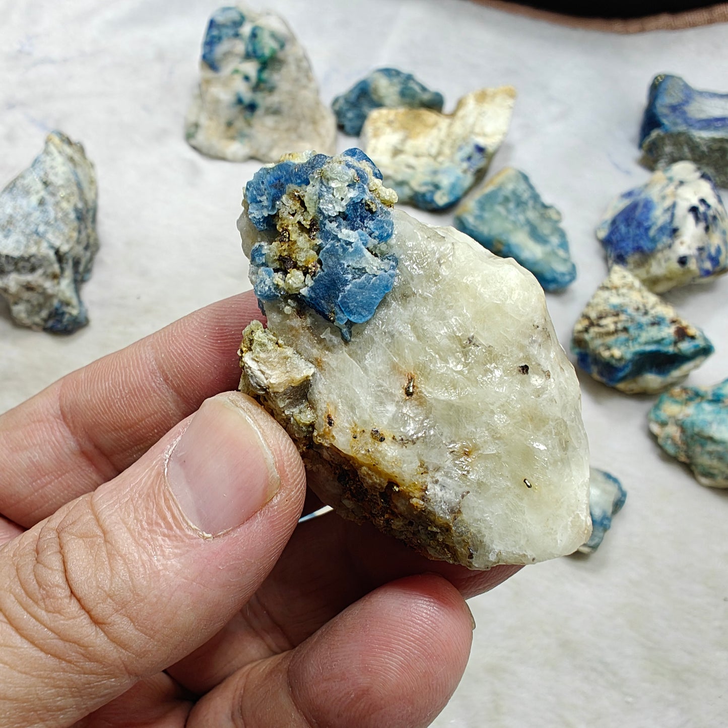 Lazurite sodalite collection 950 grams