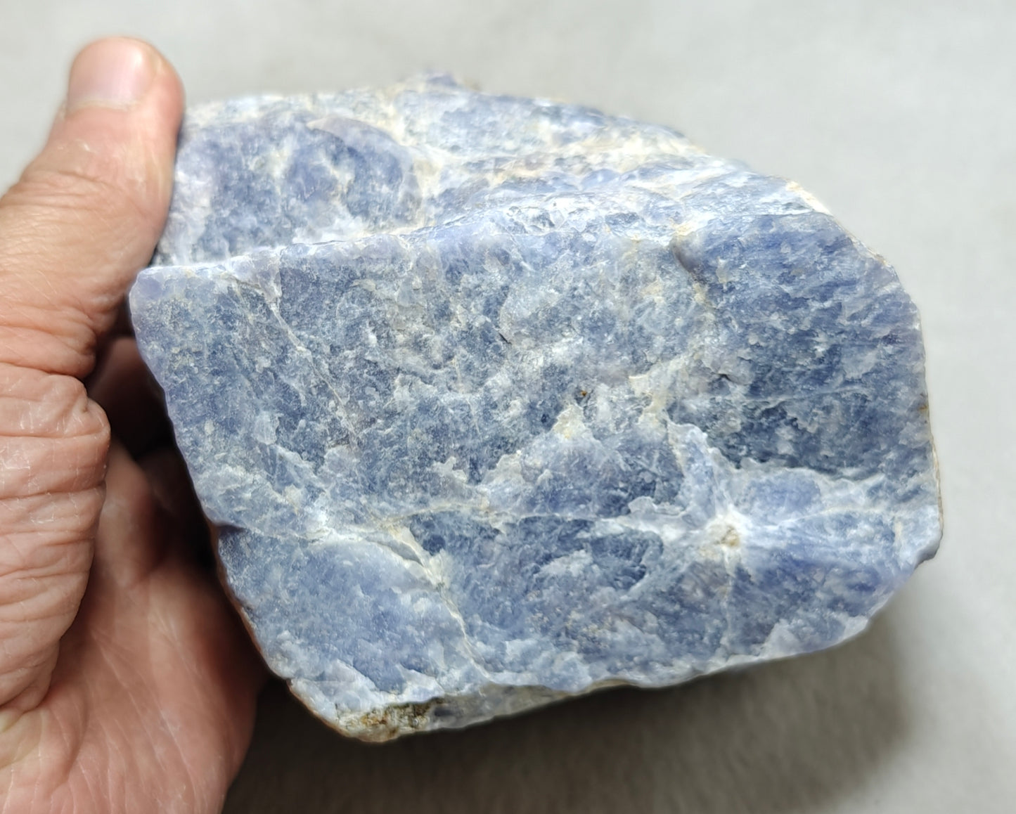 Large Piece of Fluorescent Hackmanite 1300 grams