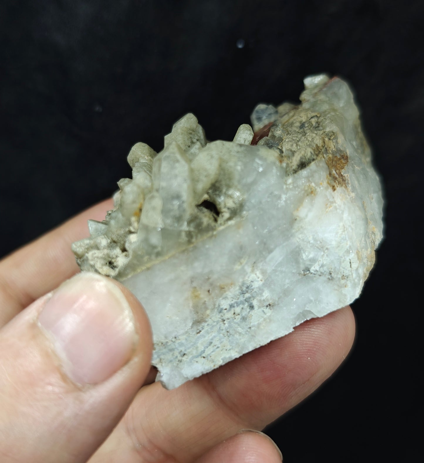 brookite in matrix with chlorite quartz 171 grams
