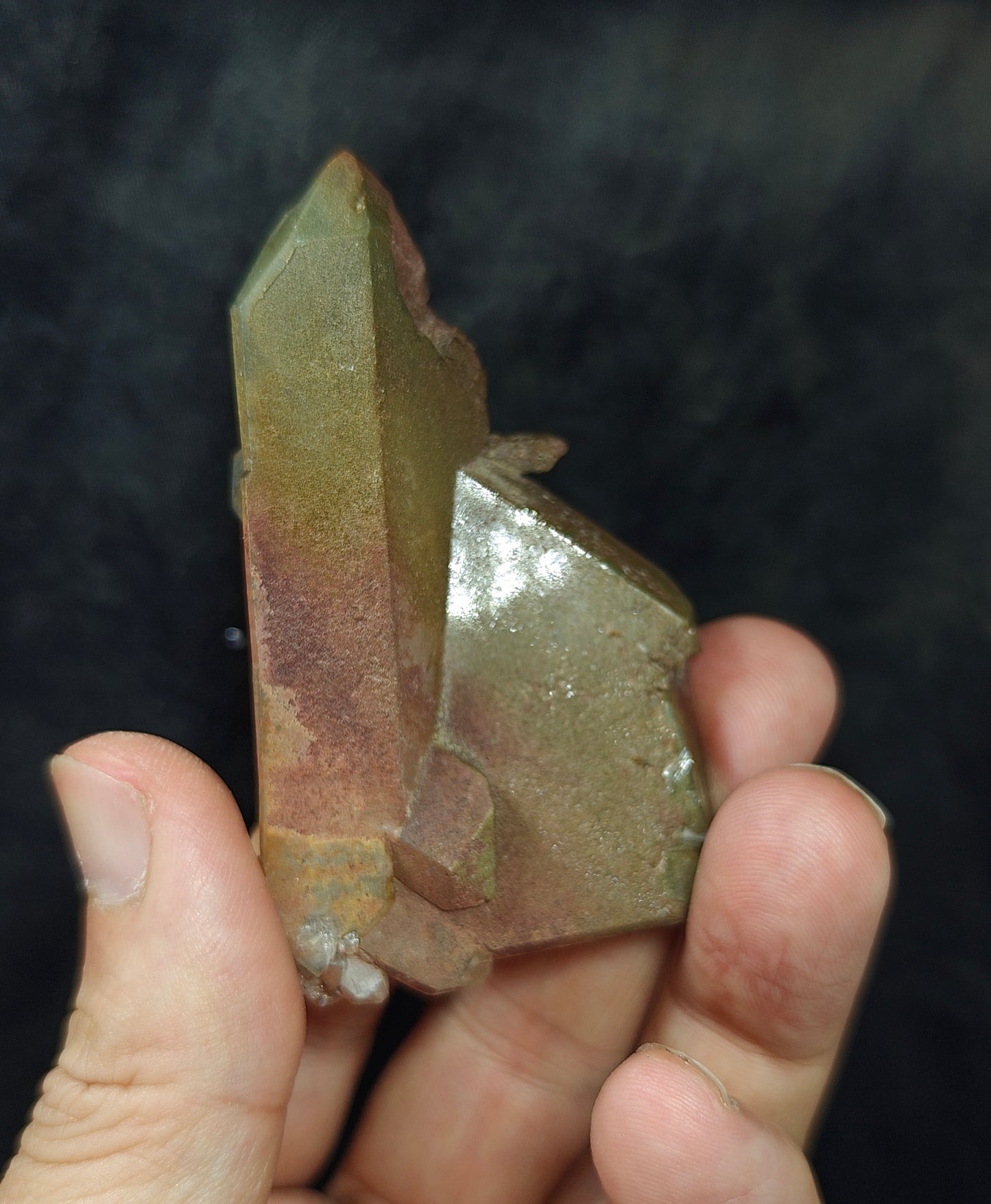 Chlorite hematite/iron quartz 56 grams