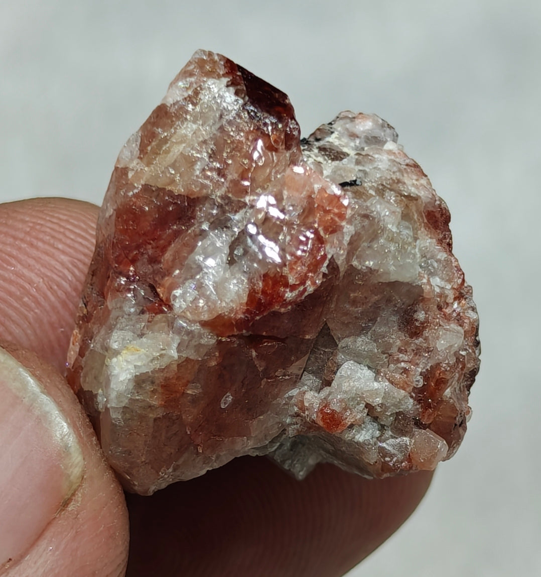 An amazing specimen of terminated zircon crystal 24 grams